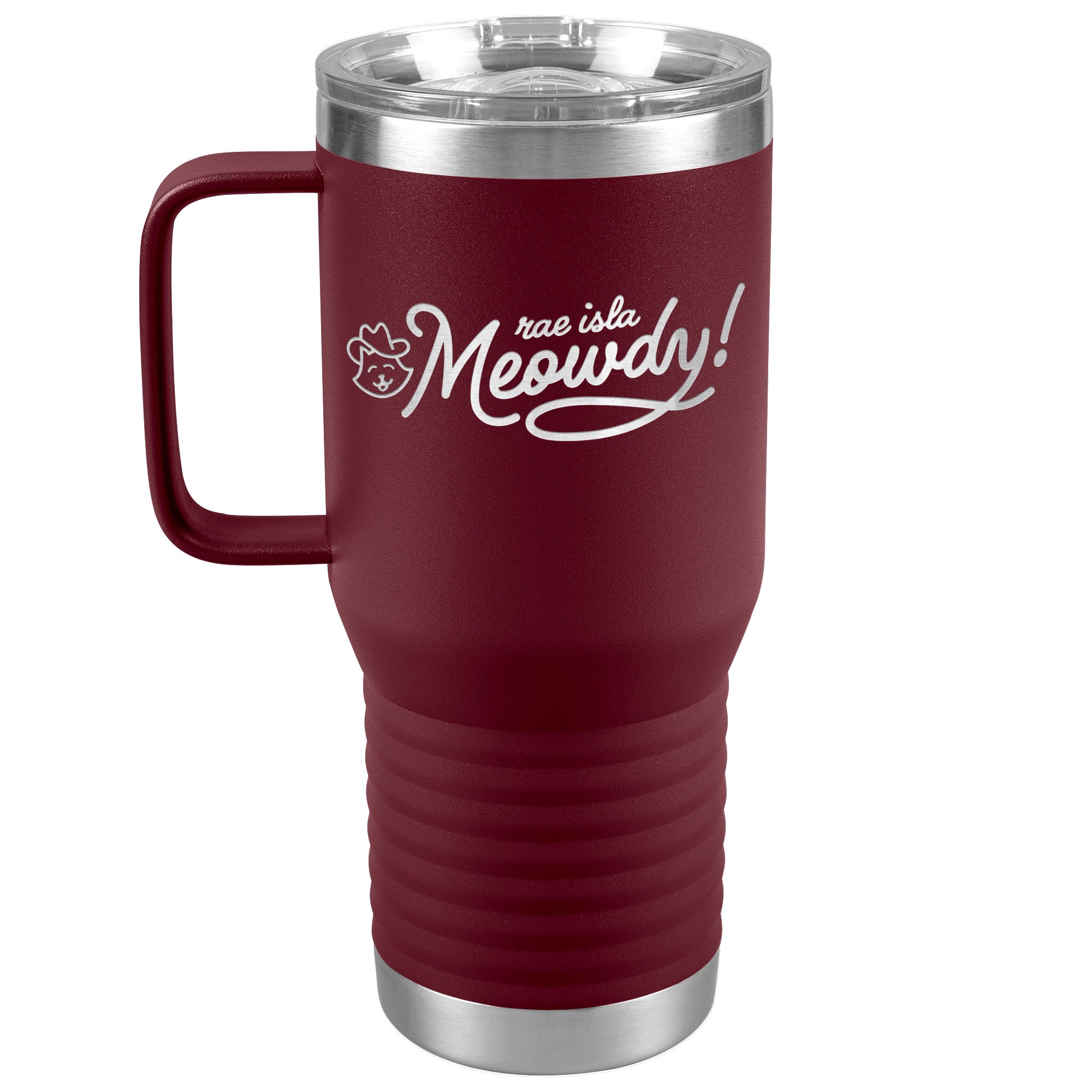 Meowdy 20oz Travel Tumbler
