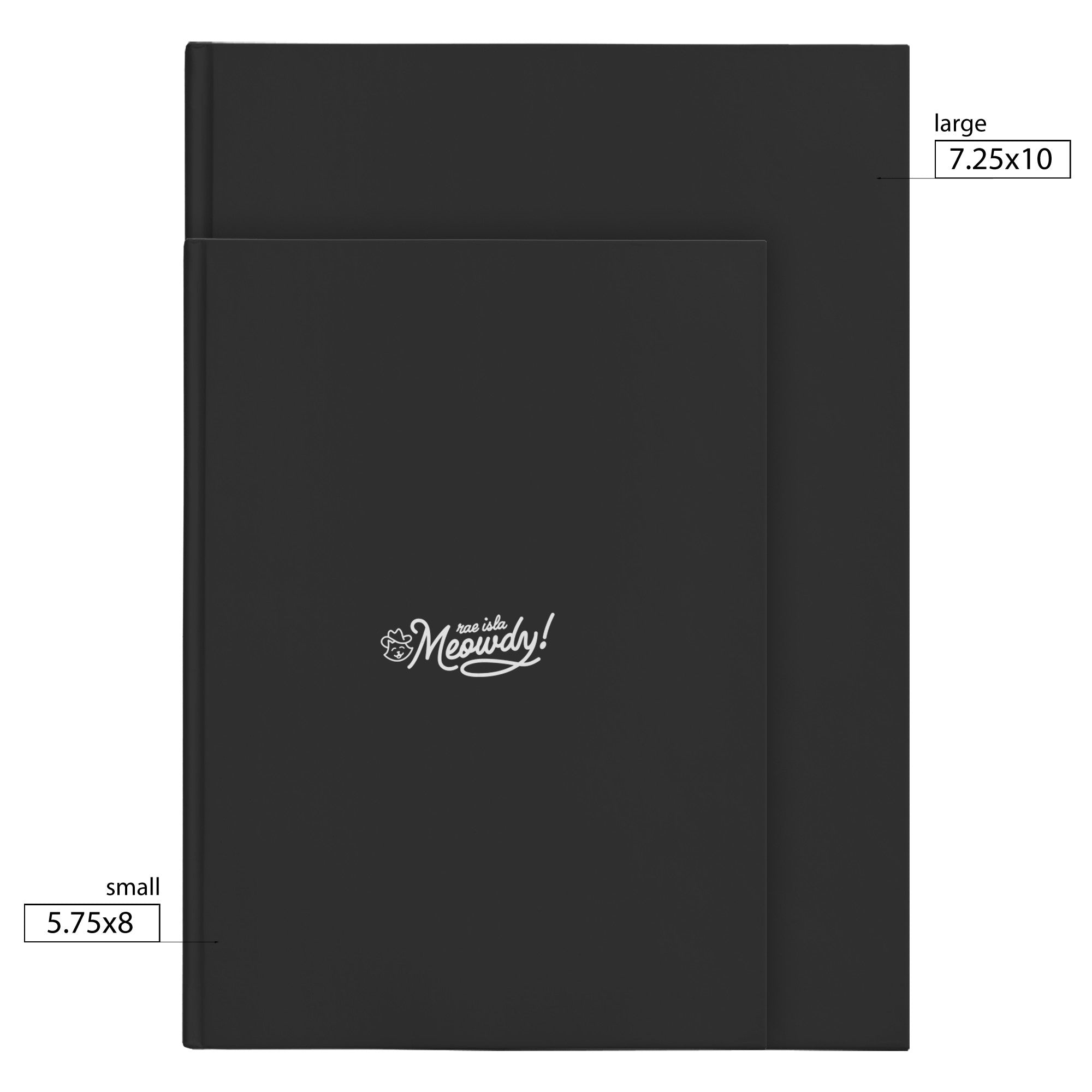 Meowdy Hardcover Journal