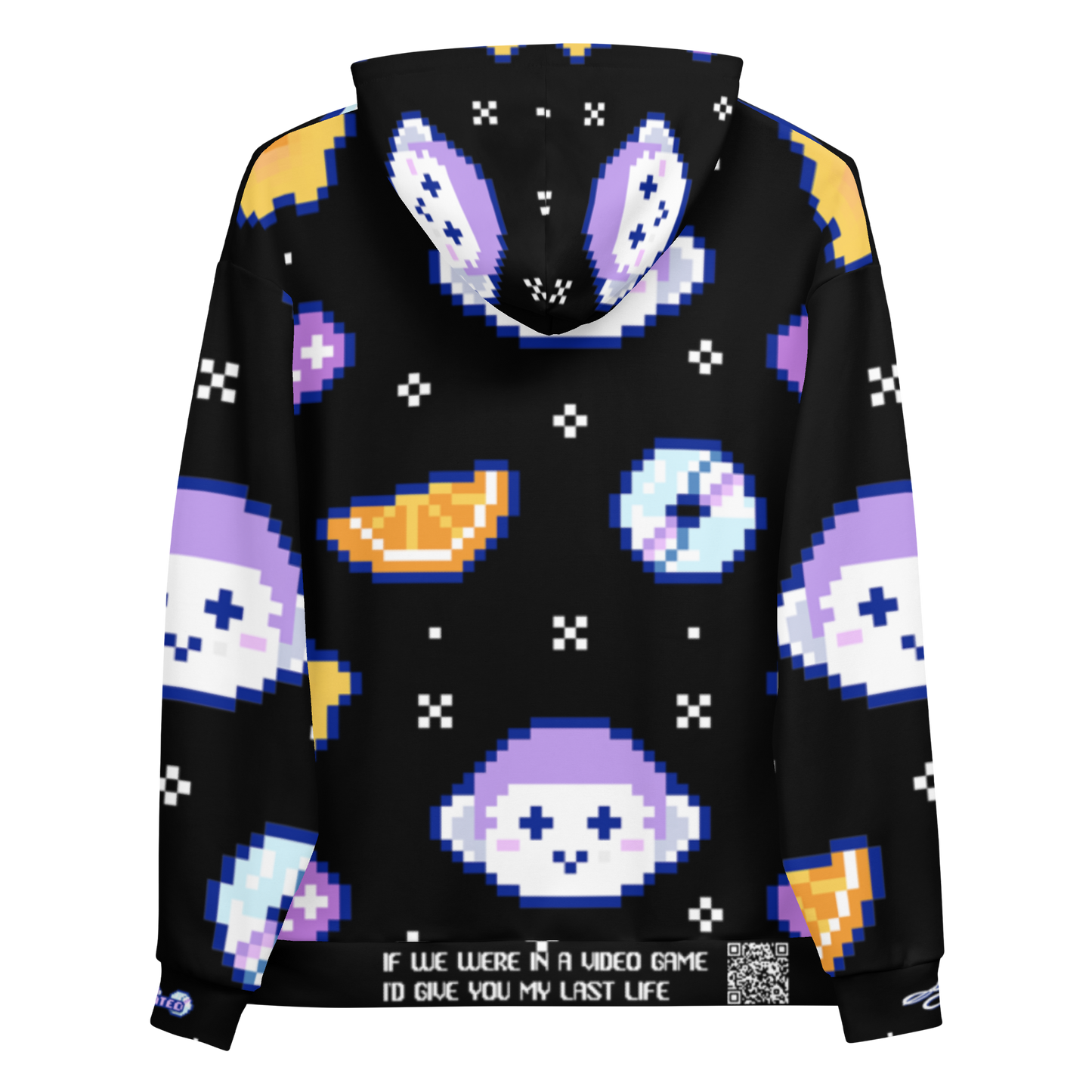 Limited Edition Pixelated Hoodie | Dark Mode