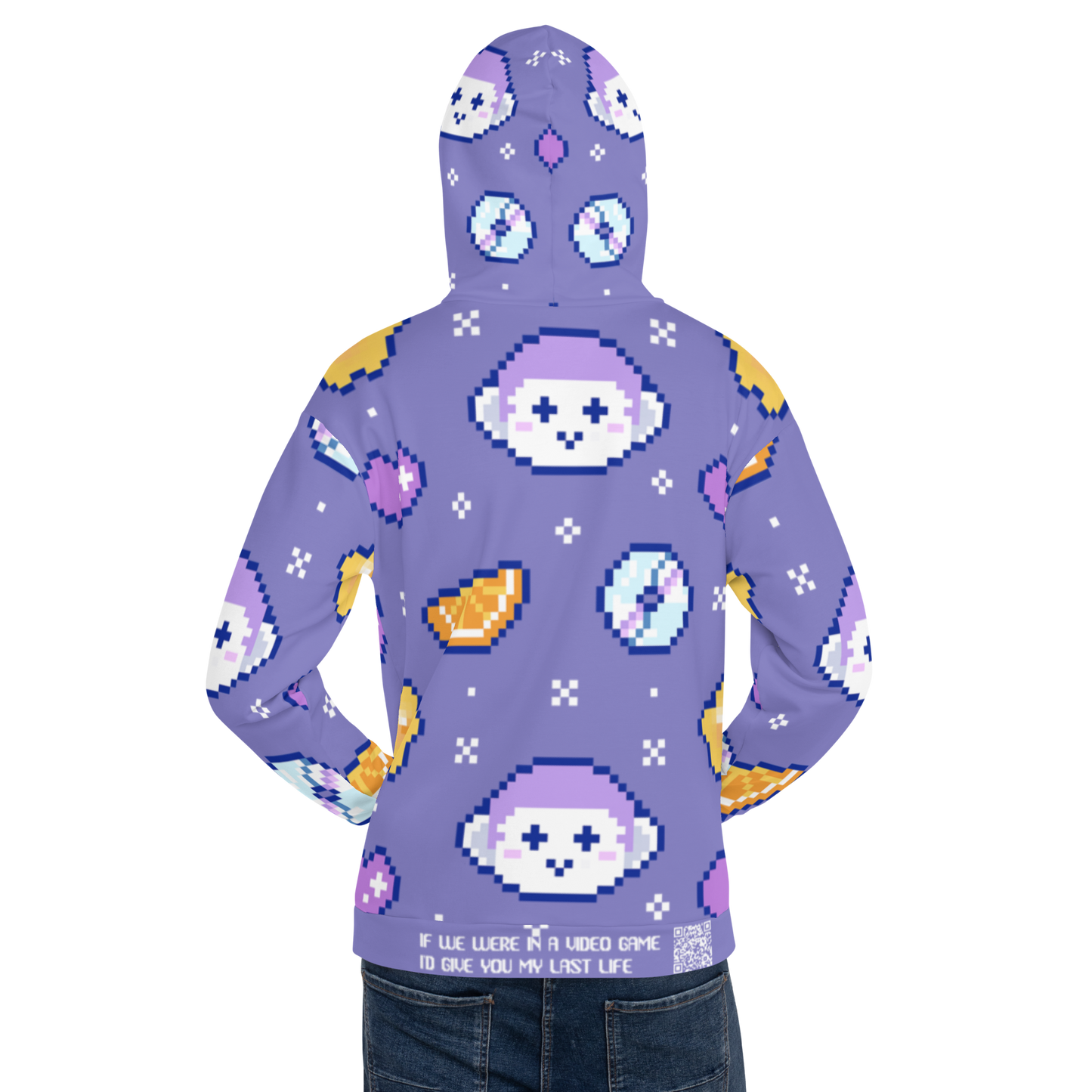 Limited Edition Pixelated Hoodie | Kinda Purple