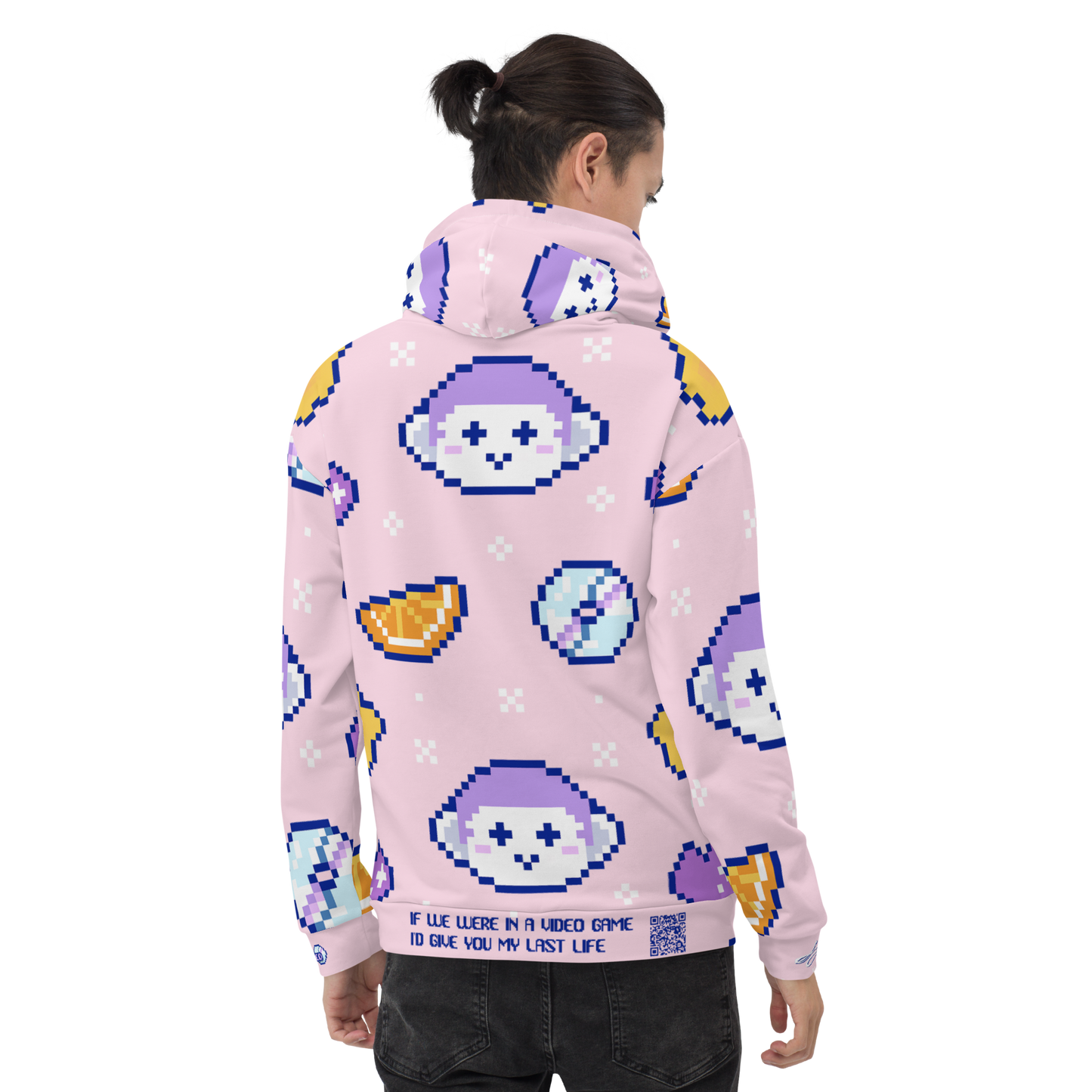 Limited Edition Pixelated Hoodie | Cutie Pink