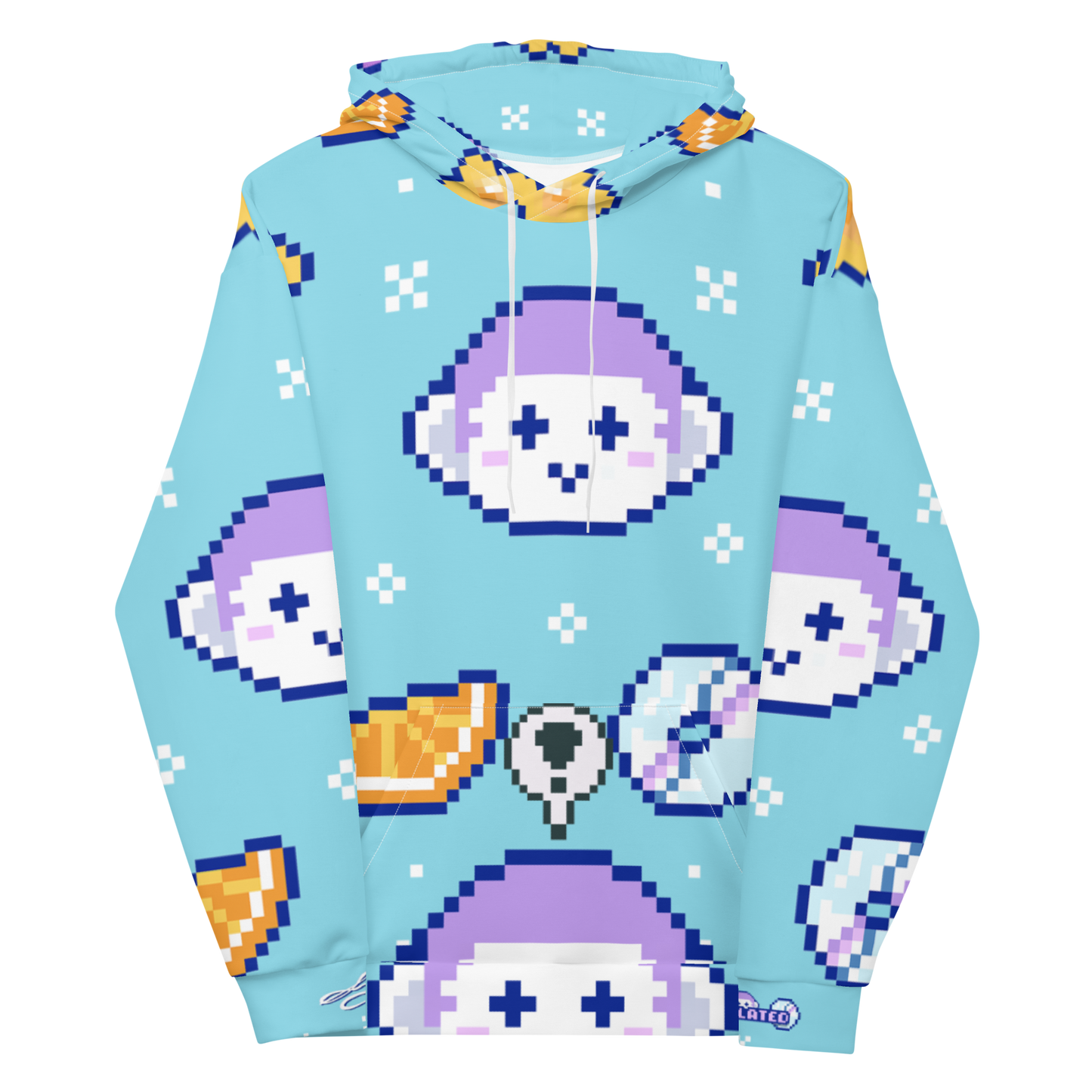 Limited Edition Pixelated Hoodie | PXL Blue