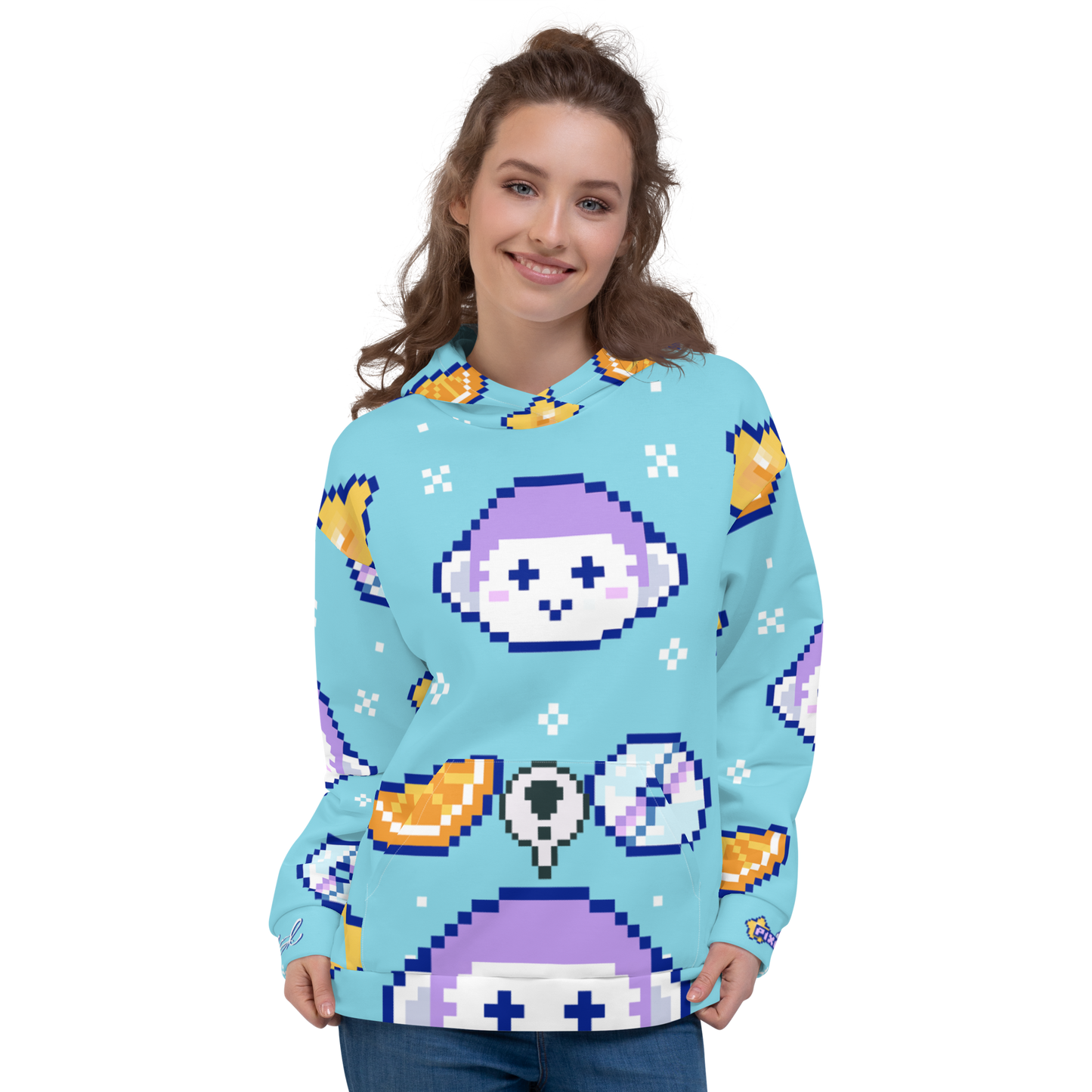 Limited Edition Pixelated Hoodie | PXL Blue