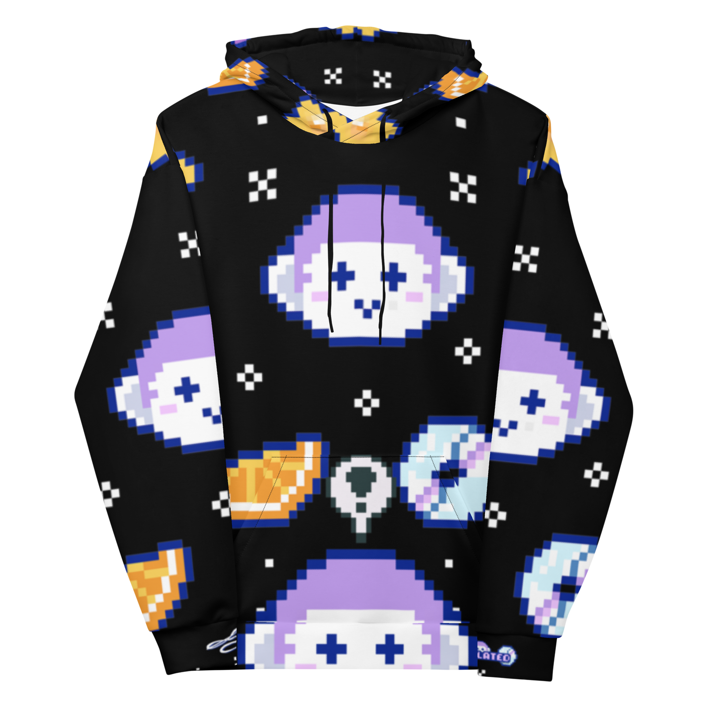 Limited Edition Pixelated Hoodie | Dark Mode