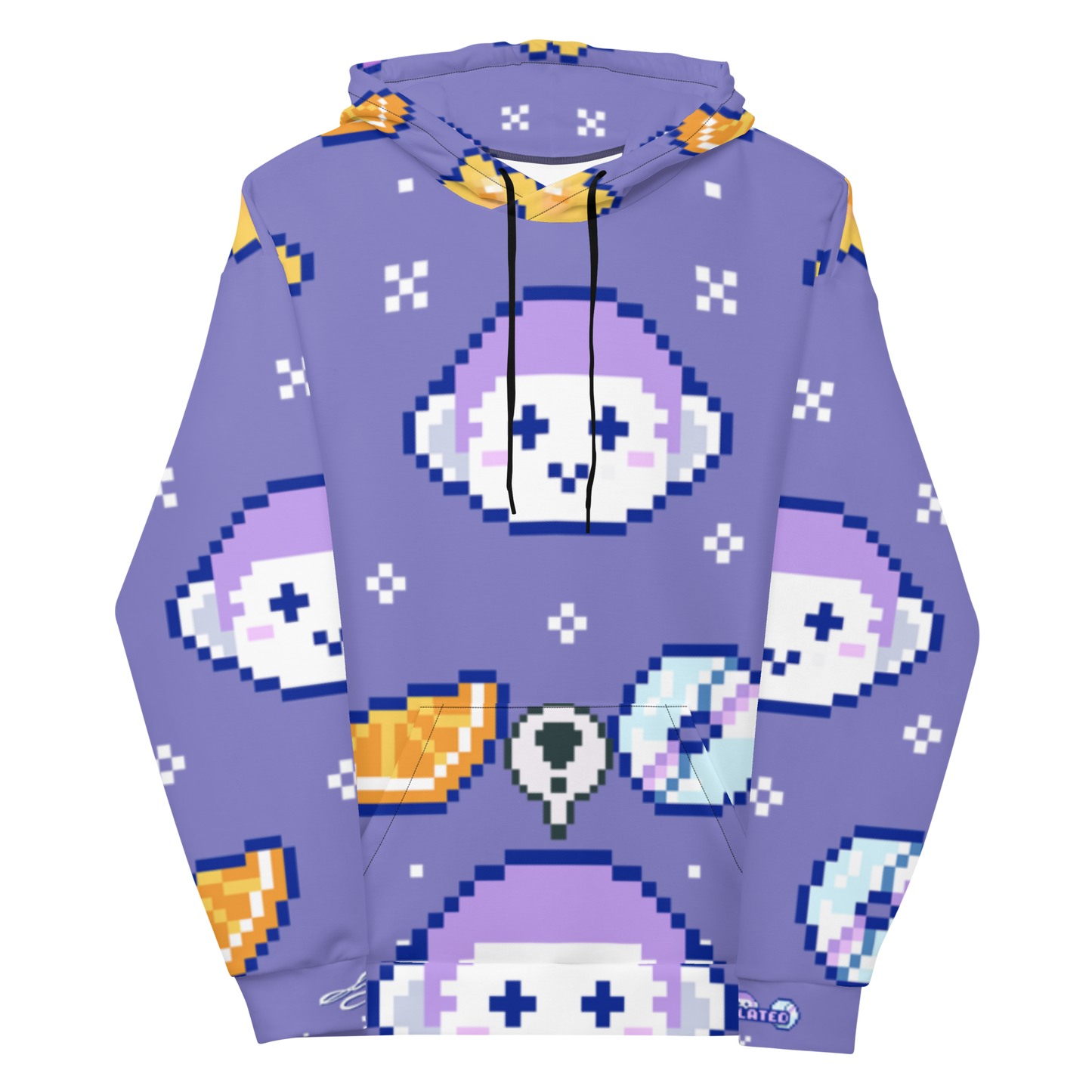 Limited Edition Pixelated Hoodie | Kinda Purple
