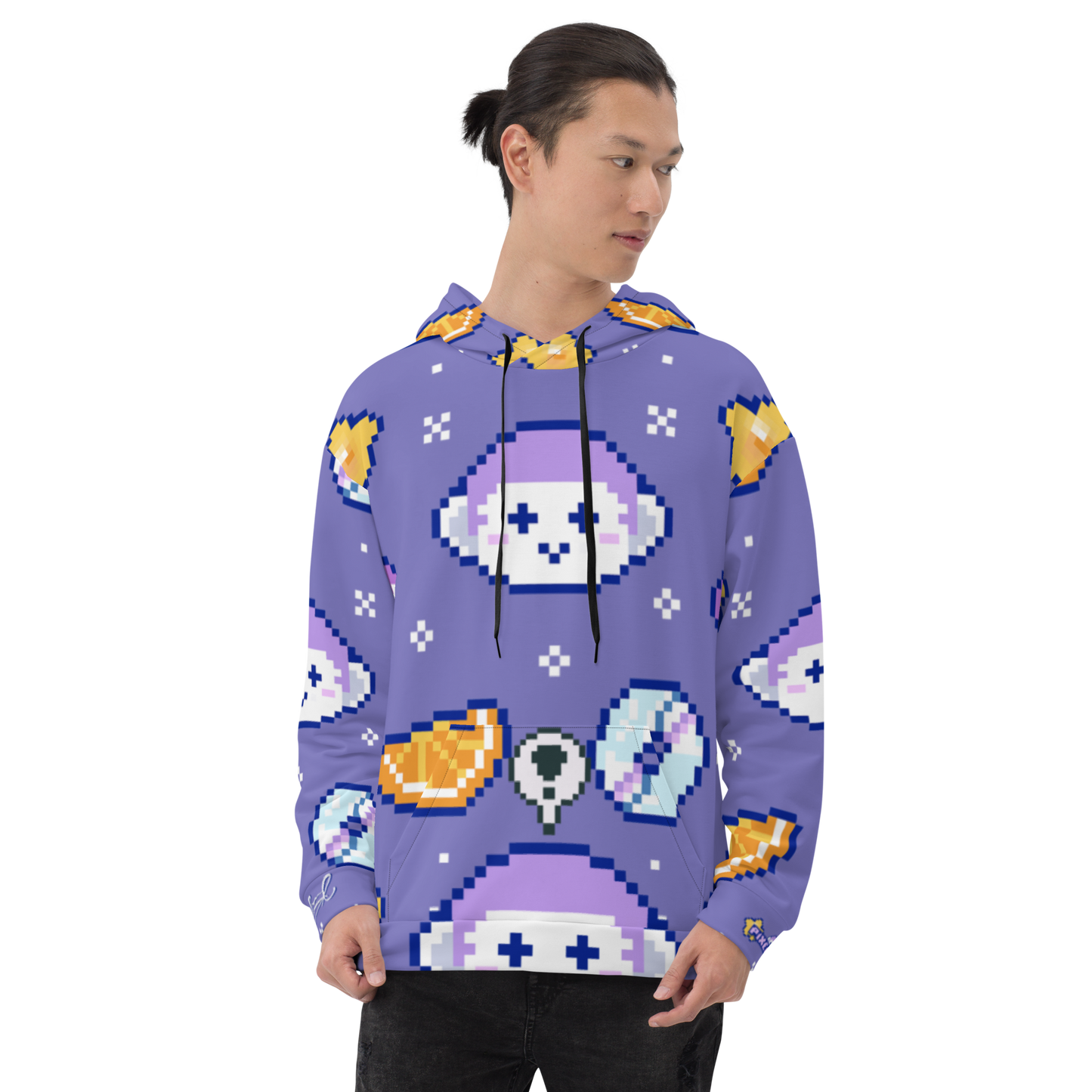 Limited Edition Pixelated Hoodie | Kinda Purple