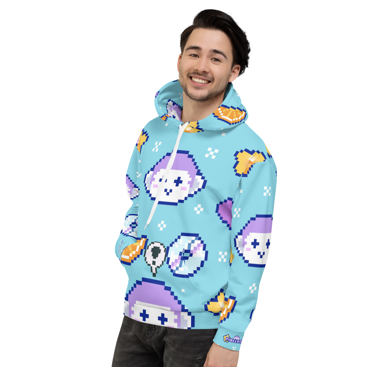 Limited Edition Pixelated Hoodie | PXL Blue