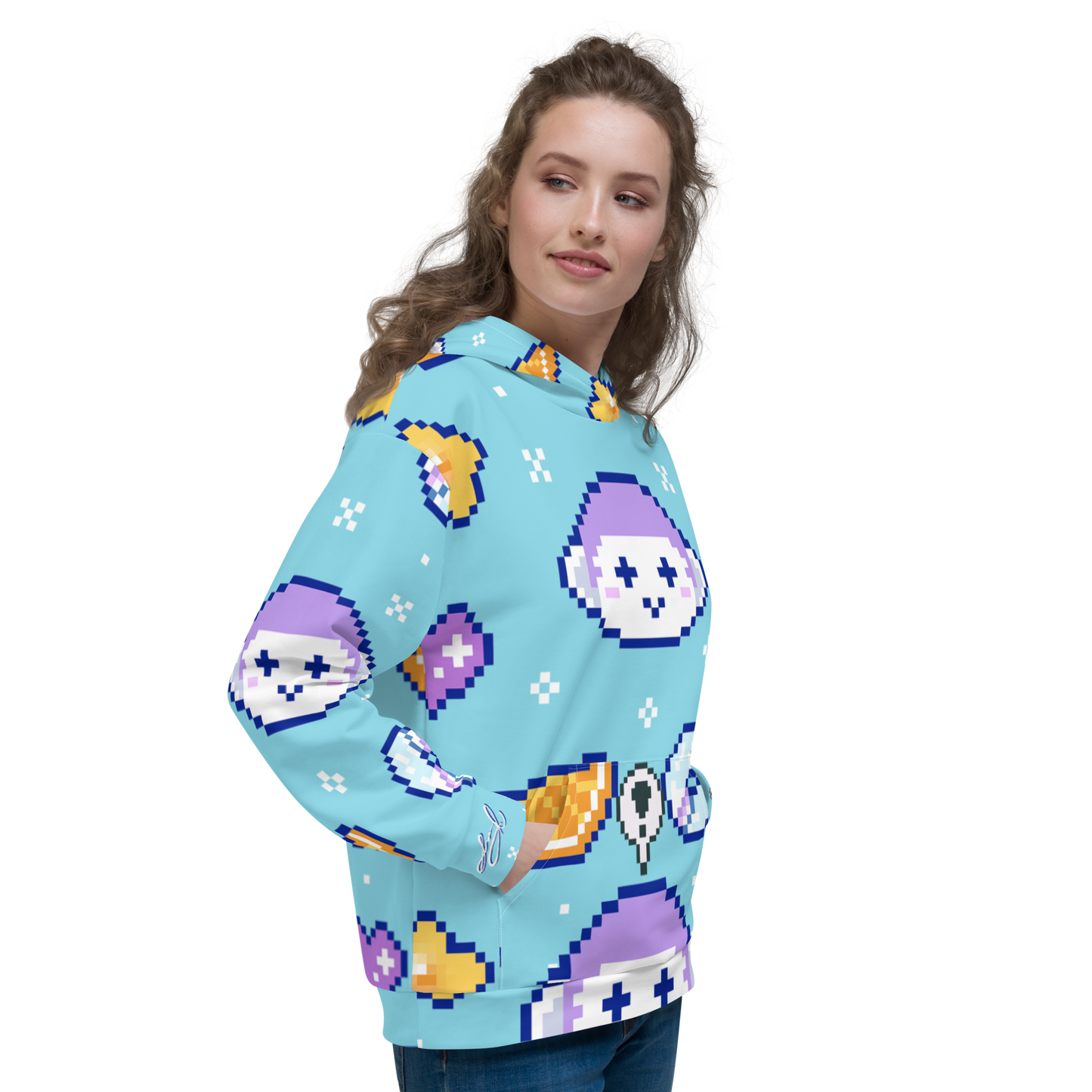 Limited Edition Pixelated Hoodie | PXL Blue