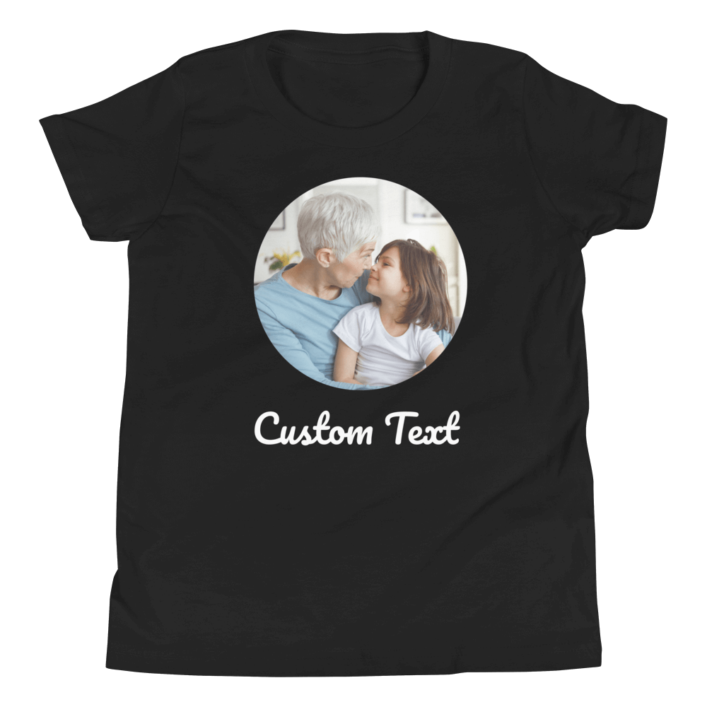 Custom Photo Youth Tee | Front