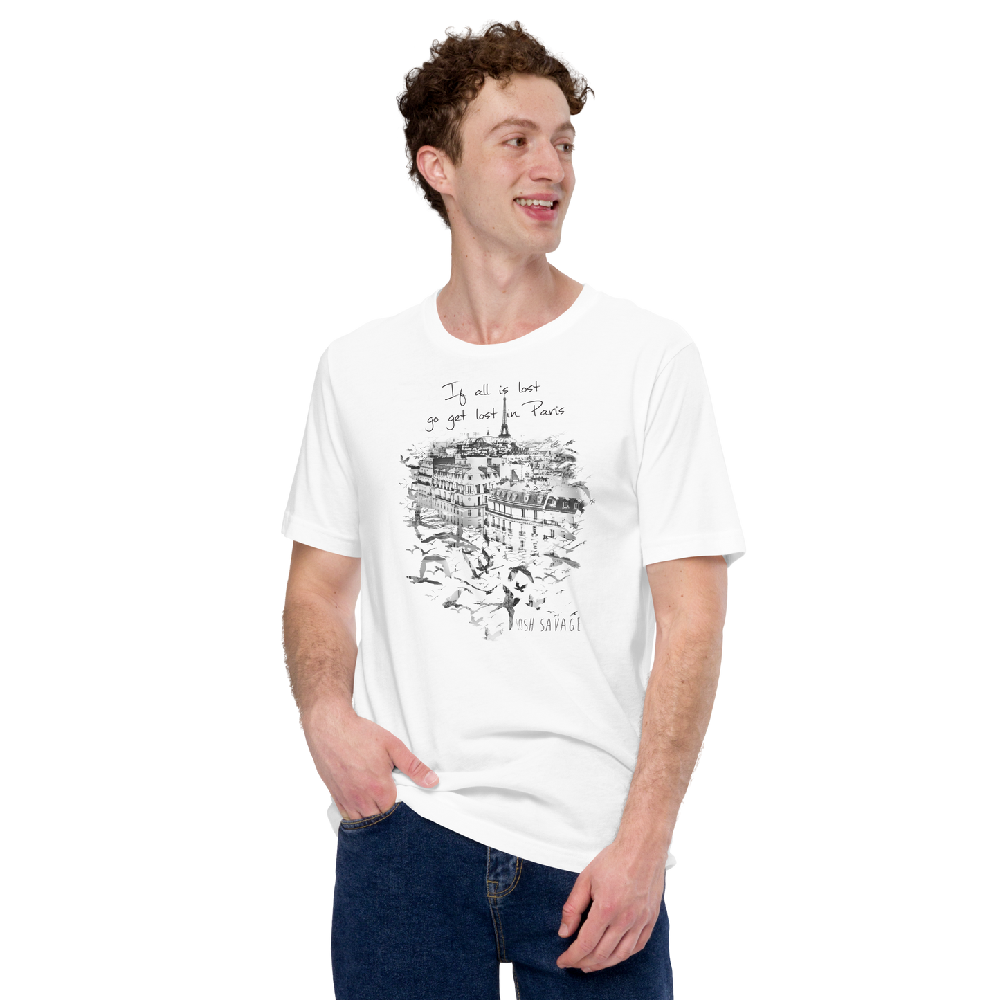 Lost in Paris Tee