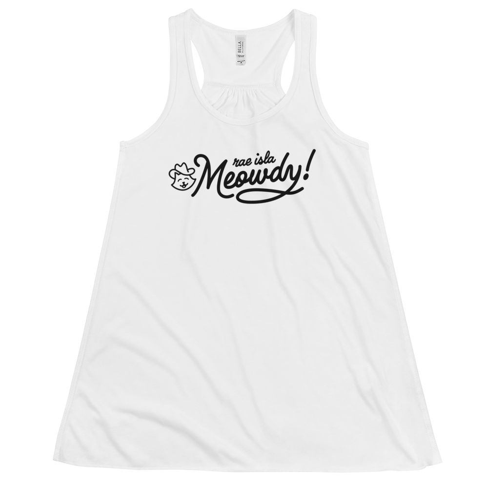 Meowdy Racerback Tank