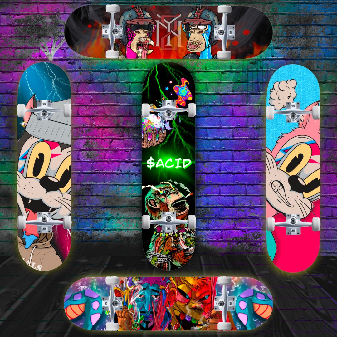 Diamond Hire a Designer Custom Skateboard