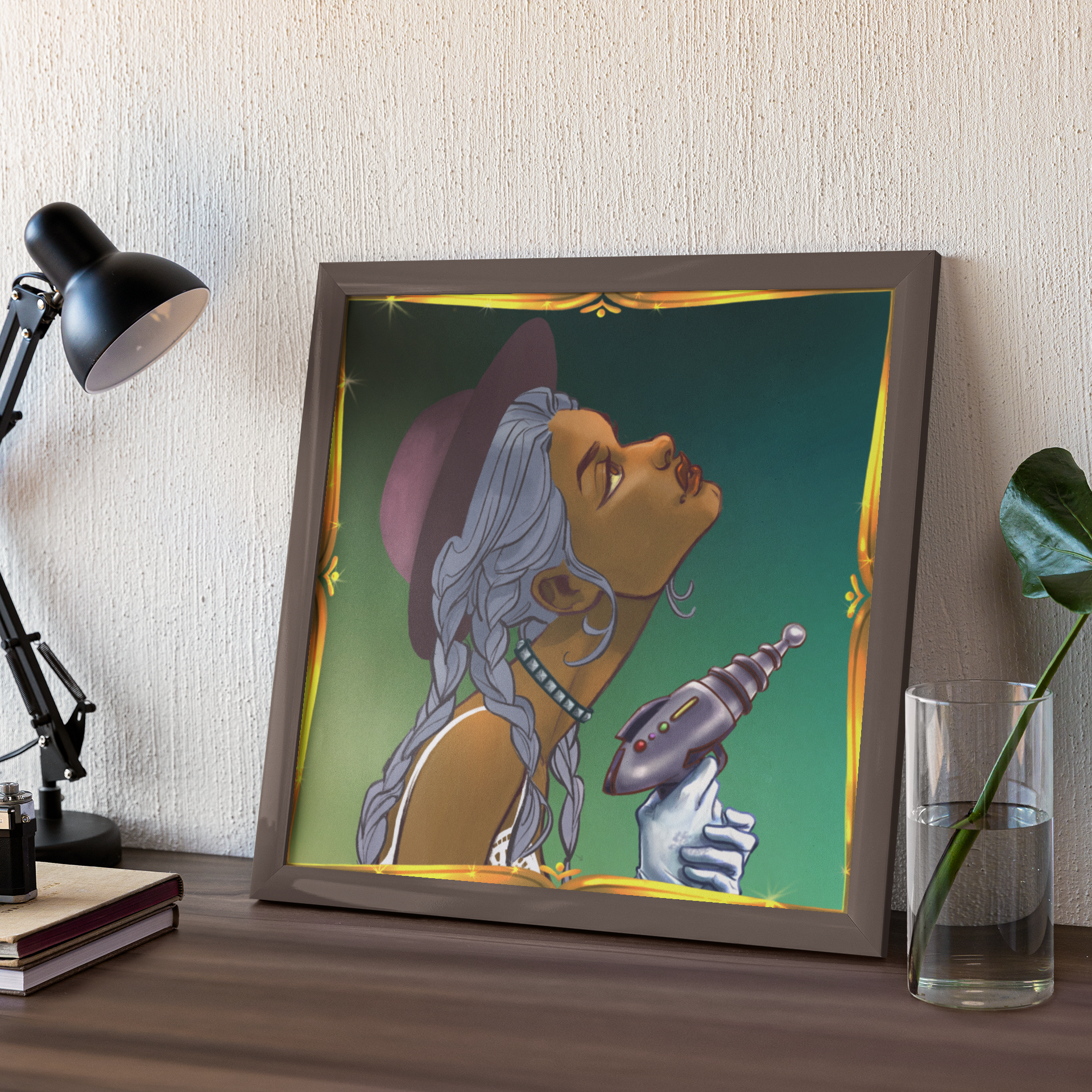 Another Life Gold Frame Print