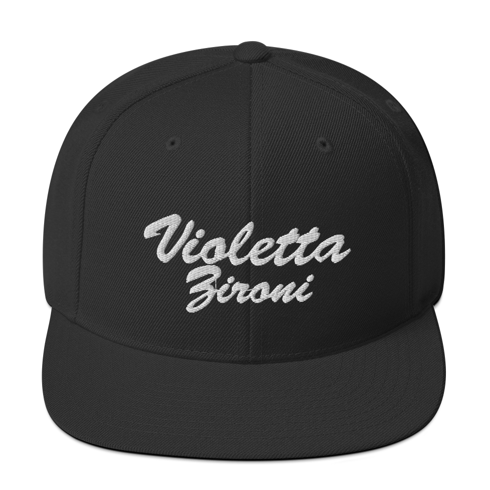 Violetta Zironi Snapback Hat