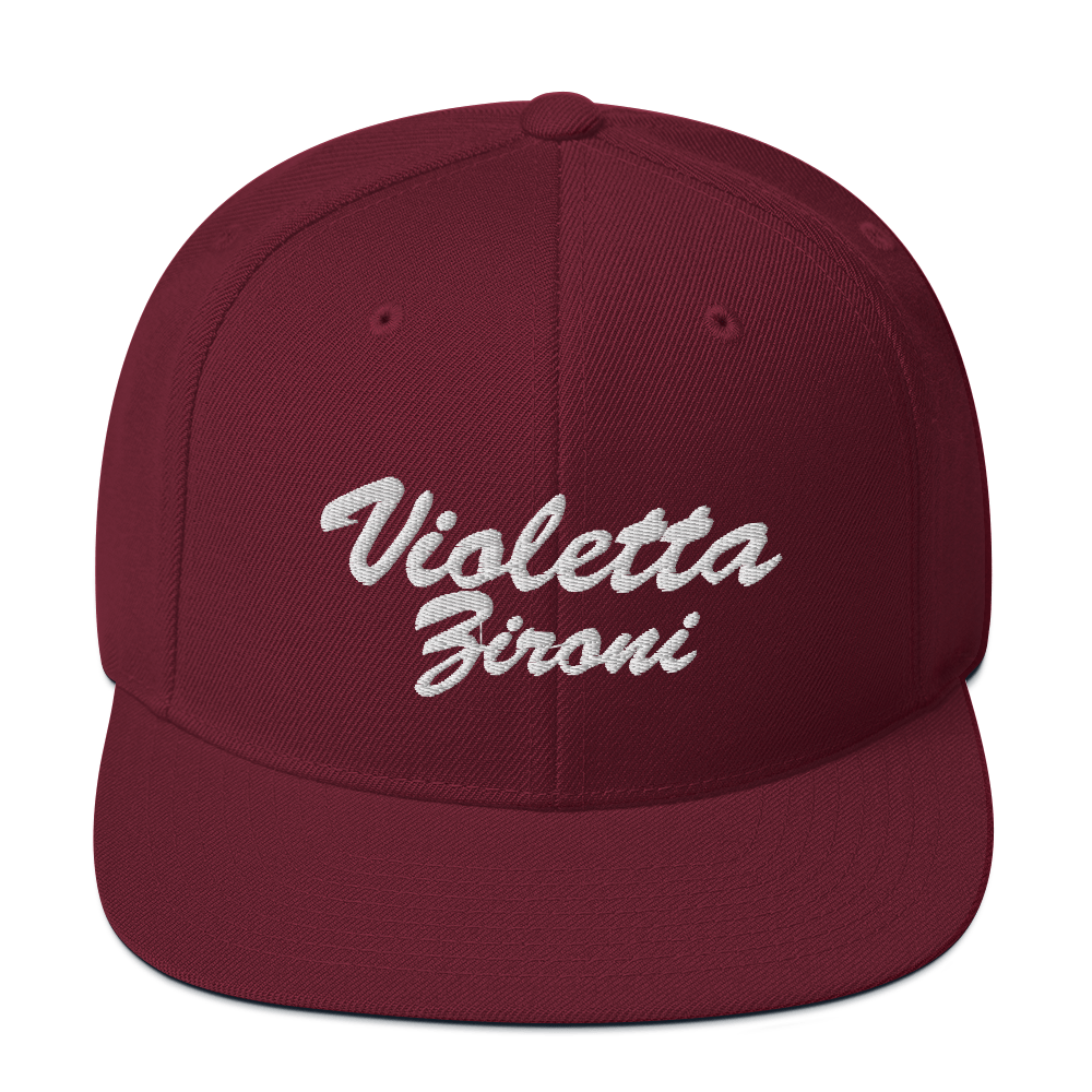 Violetta Zironi Snapback Hat