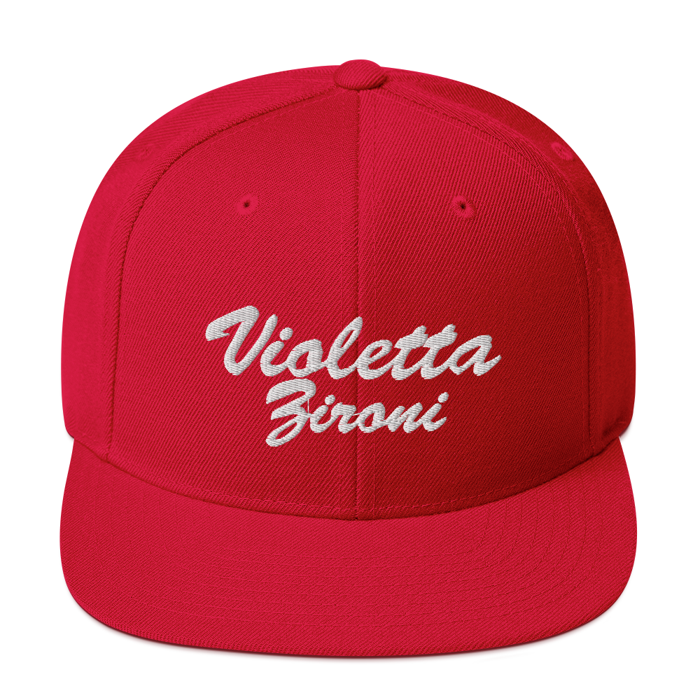 Violetta Zironi Snapback Hat