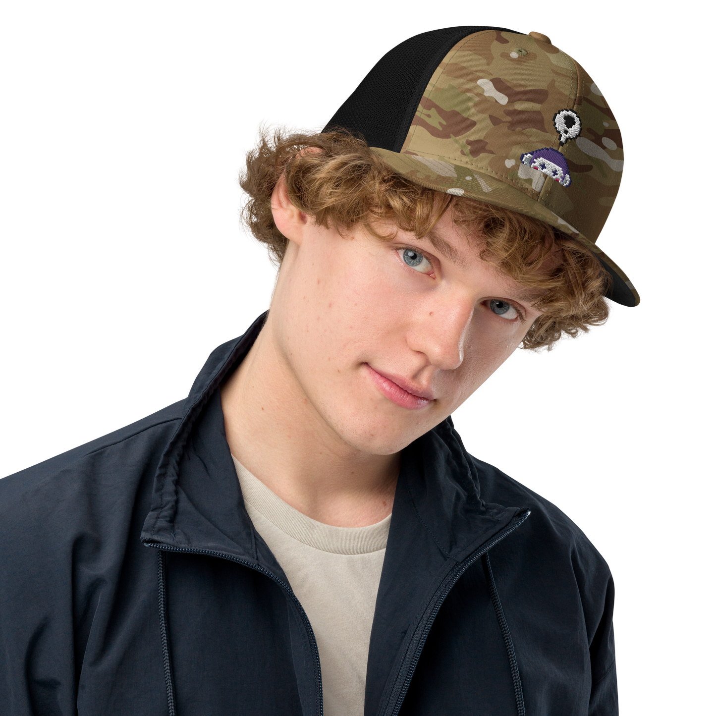 Pixelated Sounds Country Trucker Hat