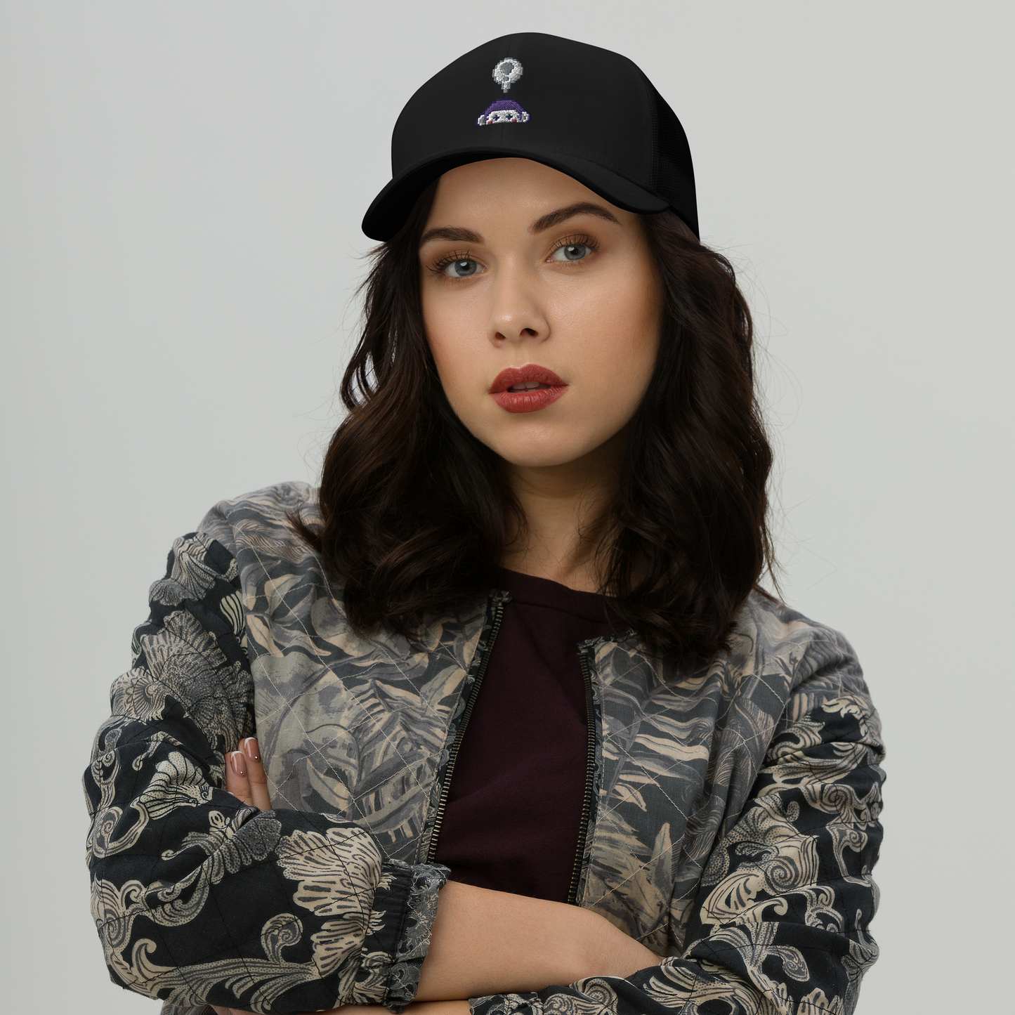 Pixelated Trucker Cap