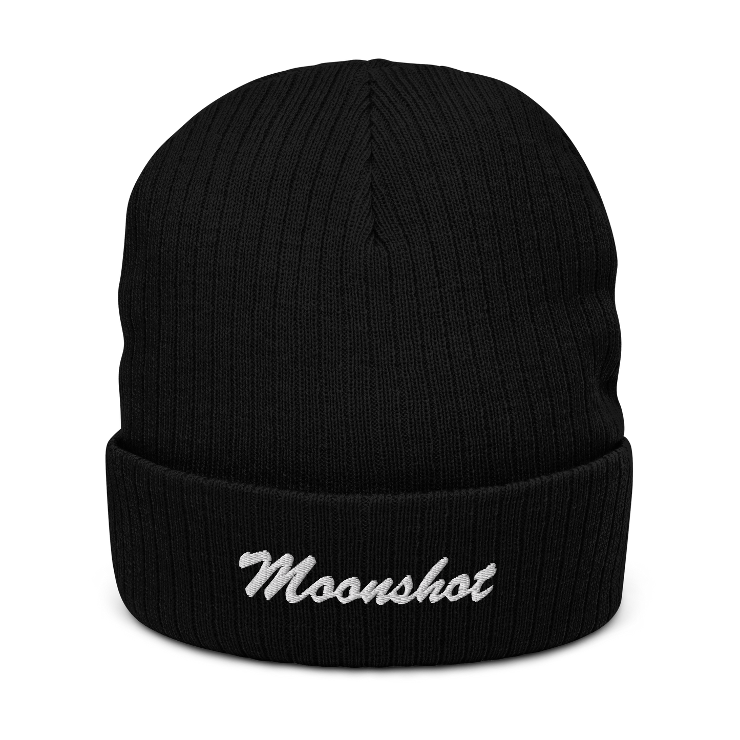 Moonshot Ribbed Beanie
