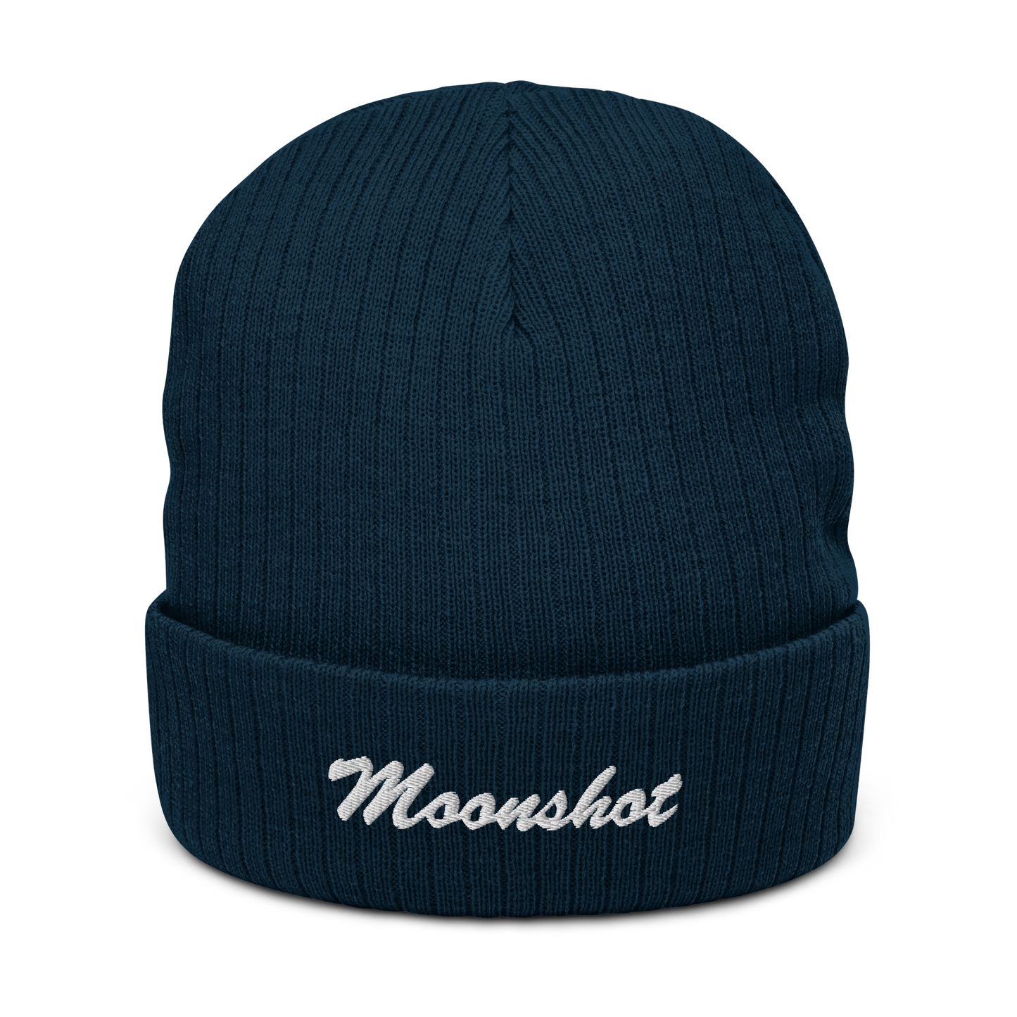 Moonshot Ribbed Beanie