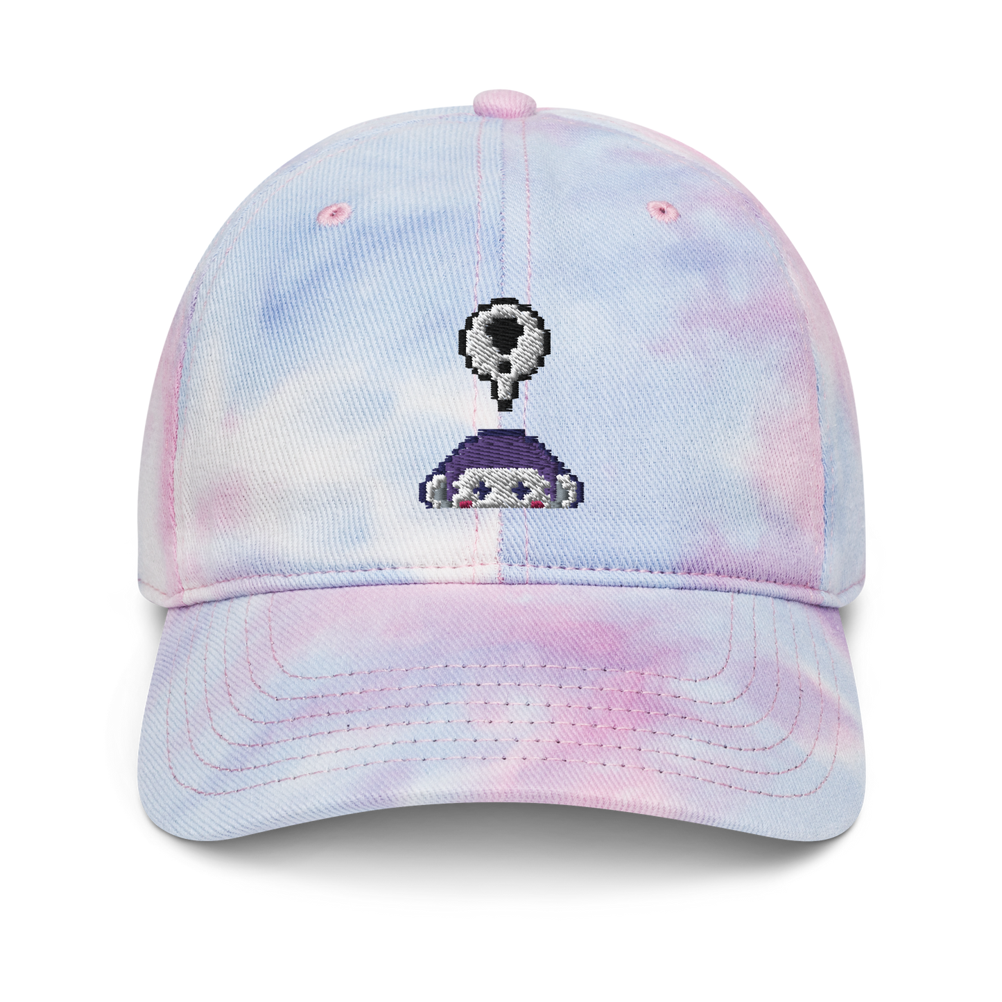 Pixelated Tie Dye Hat