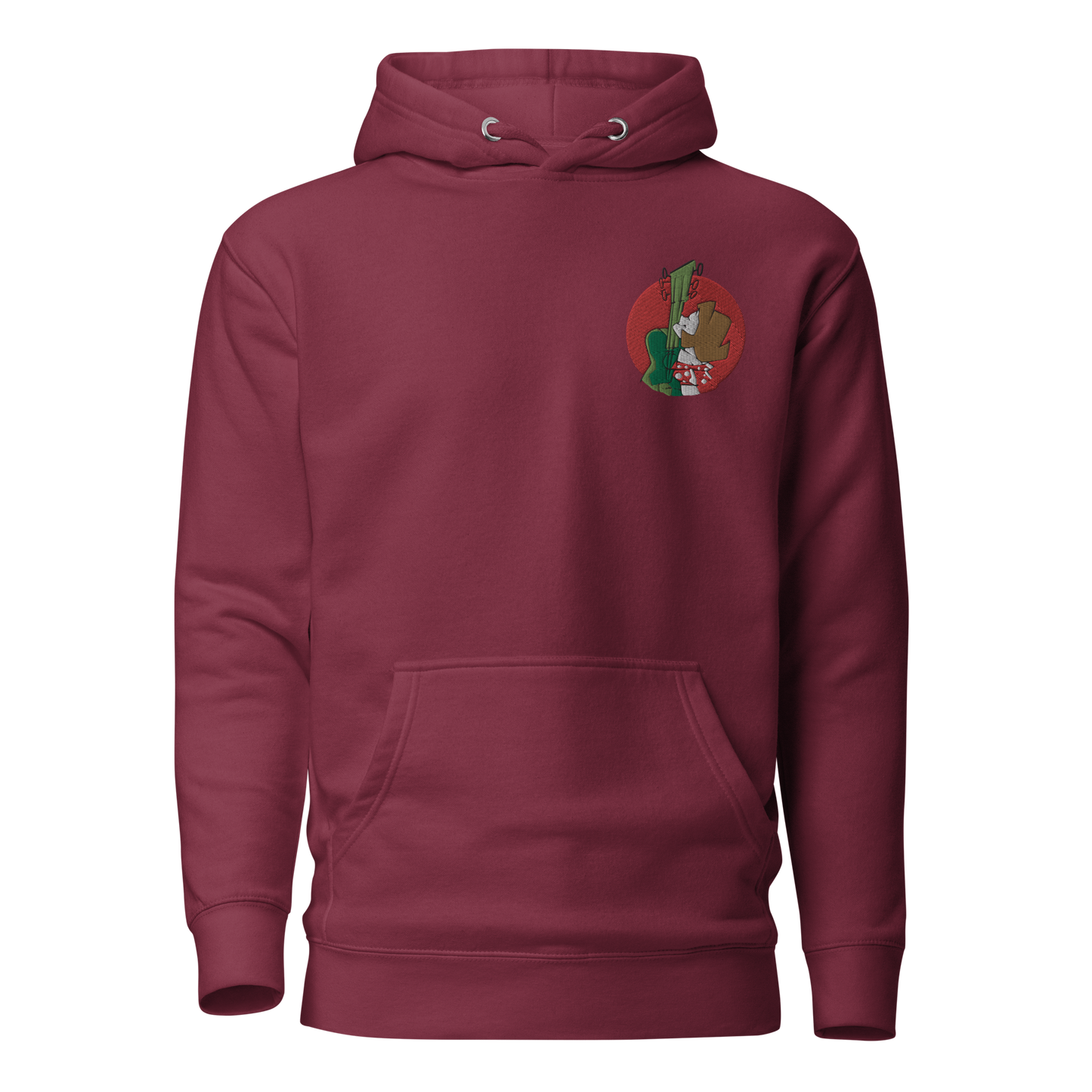 Never Rarely Lyrics Embroidery Hoodie SE