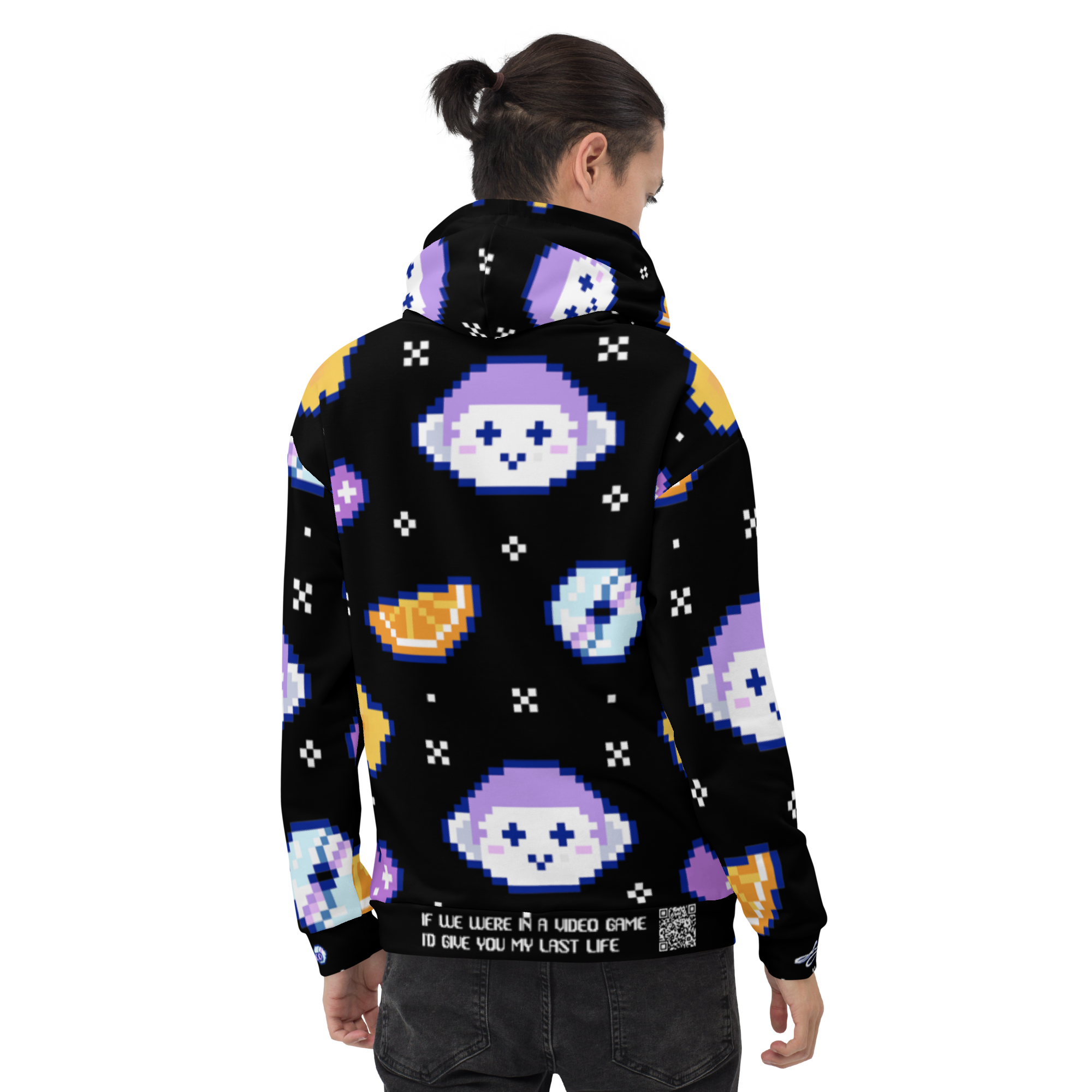 Limited Edition Pixelated Hoodie | Dark Mode