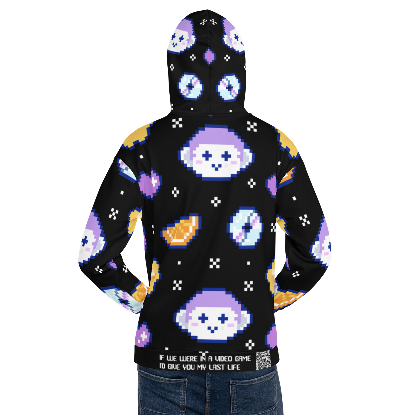 Limited Edition Pixelated Hoodie | Dark Mode