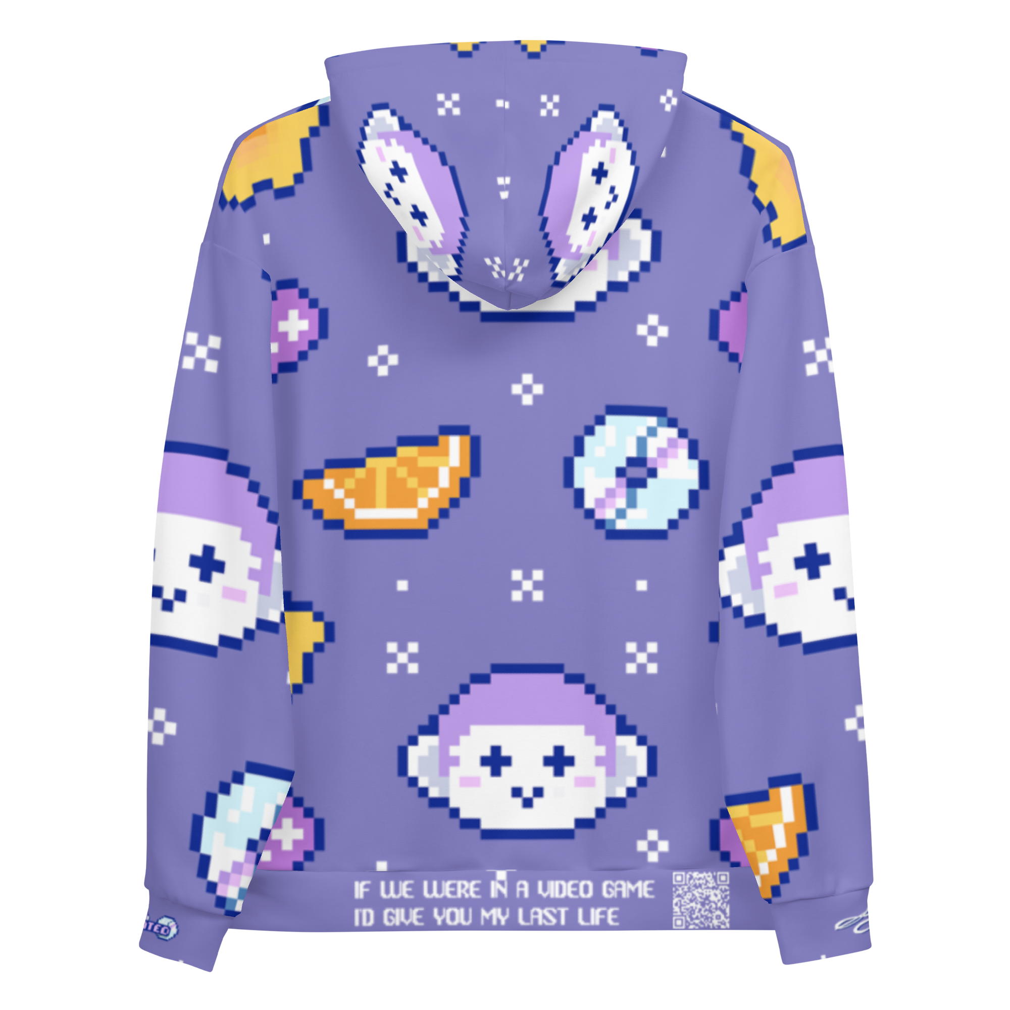 Limited Edition Pixelated Hoodie | Kinda Purple