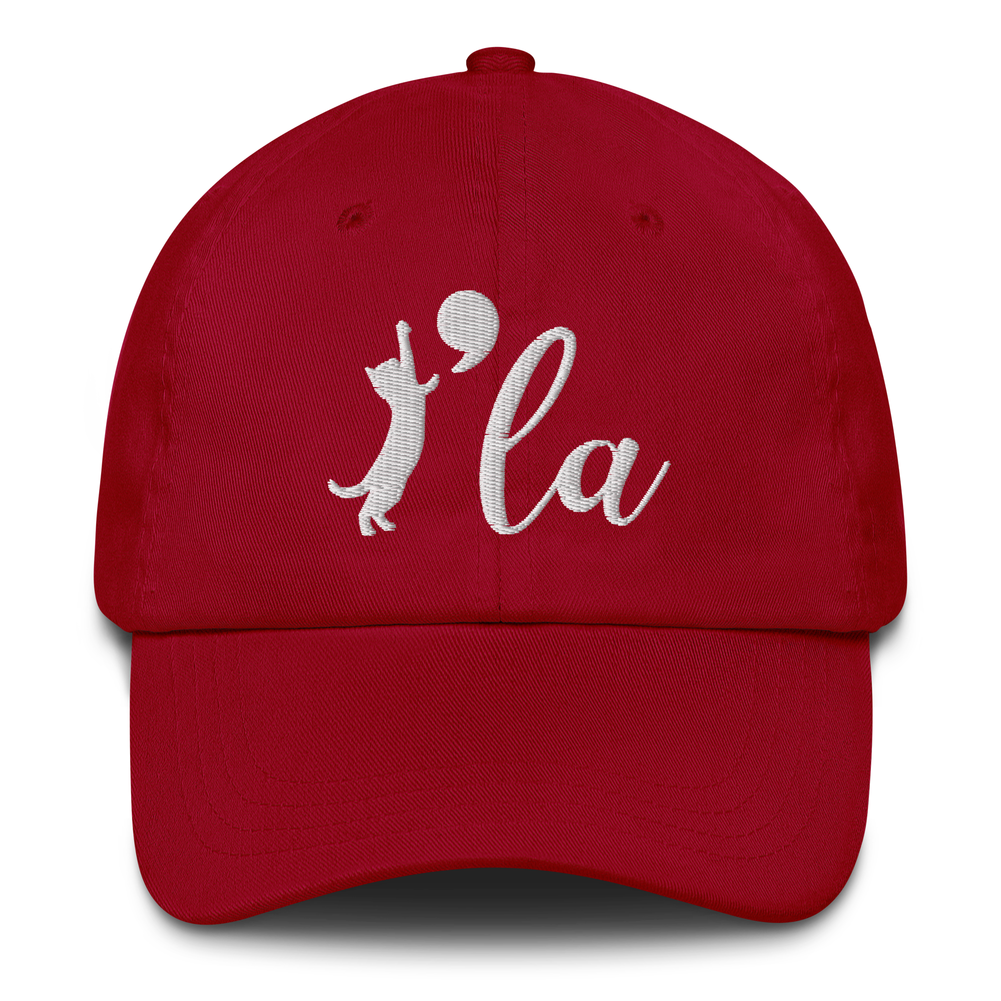 Comma La Cat Dad Hat