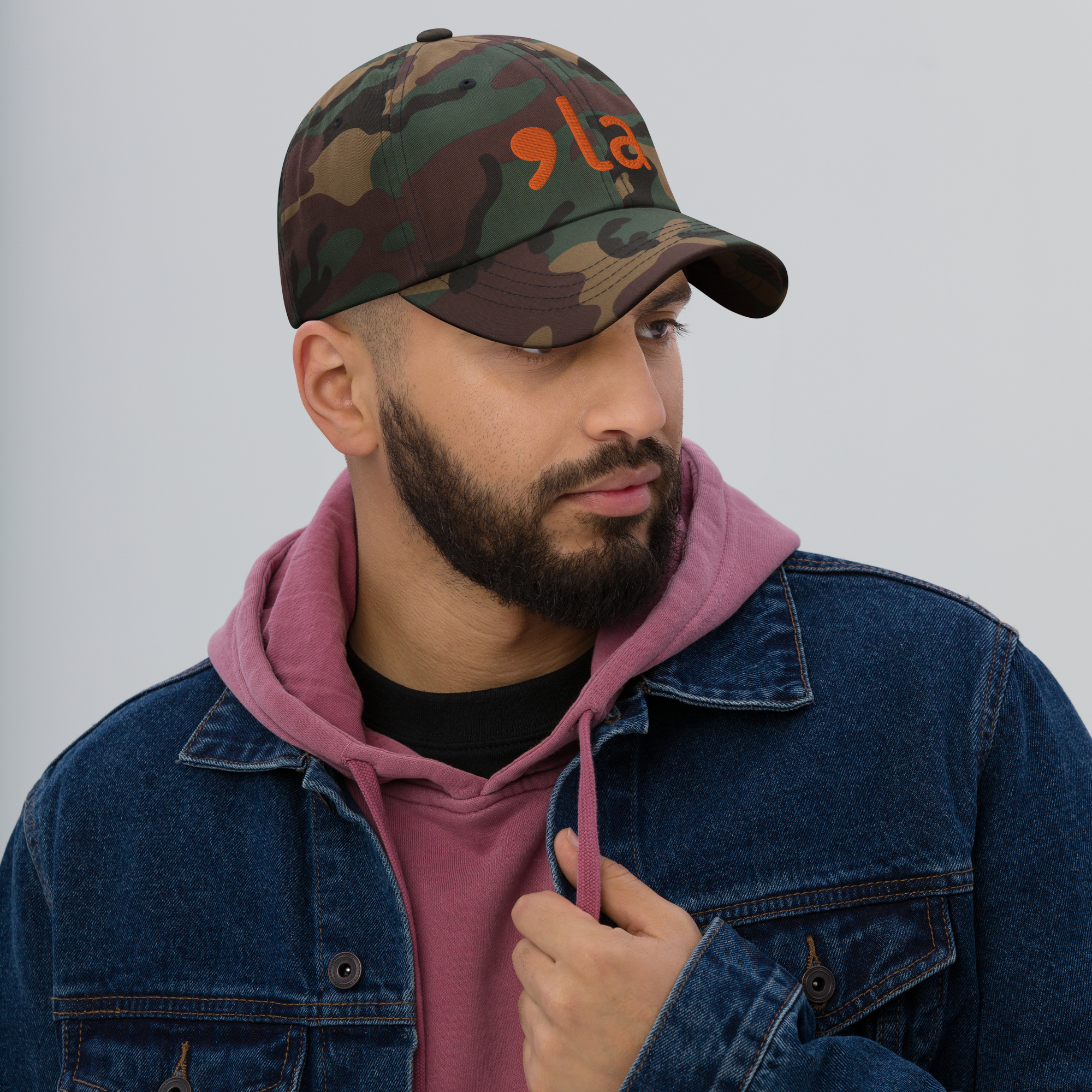 Comma La Bold Harris Walz Camo Hat