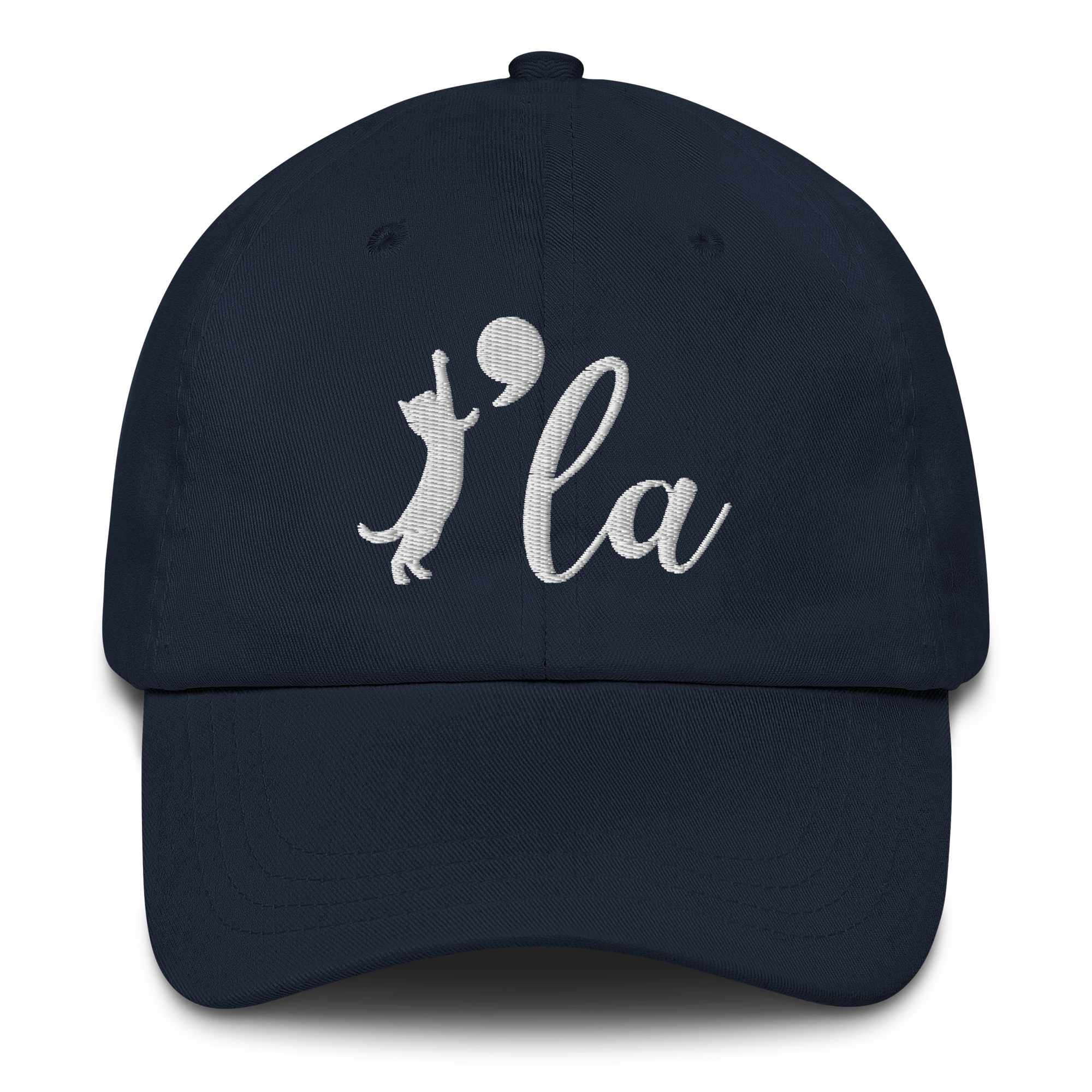 Comma La Cat Dad Hat