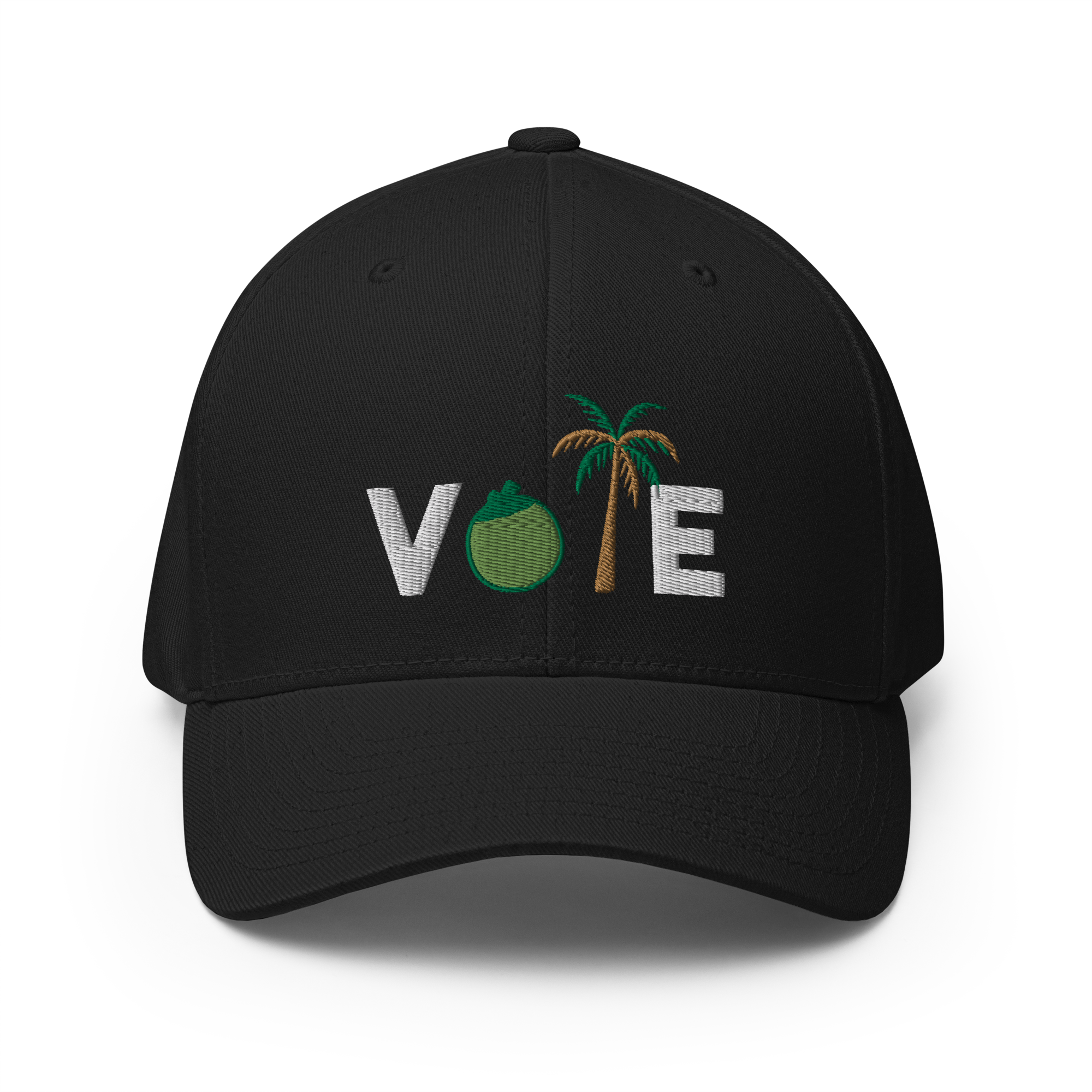 Coconut Tree Vote Flexfit Hat