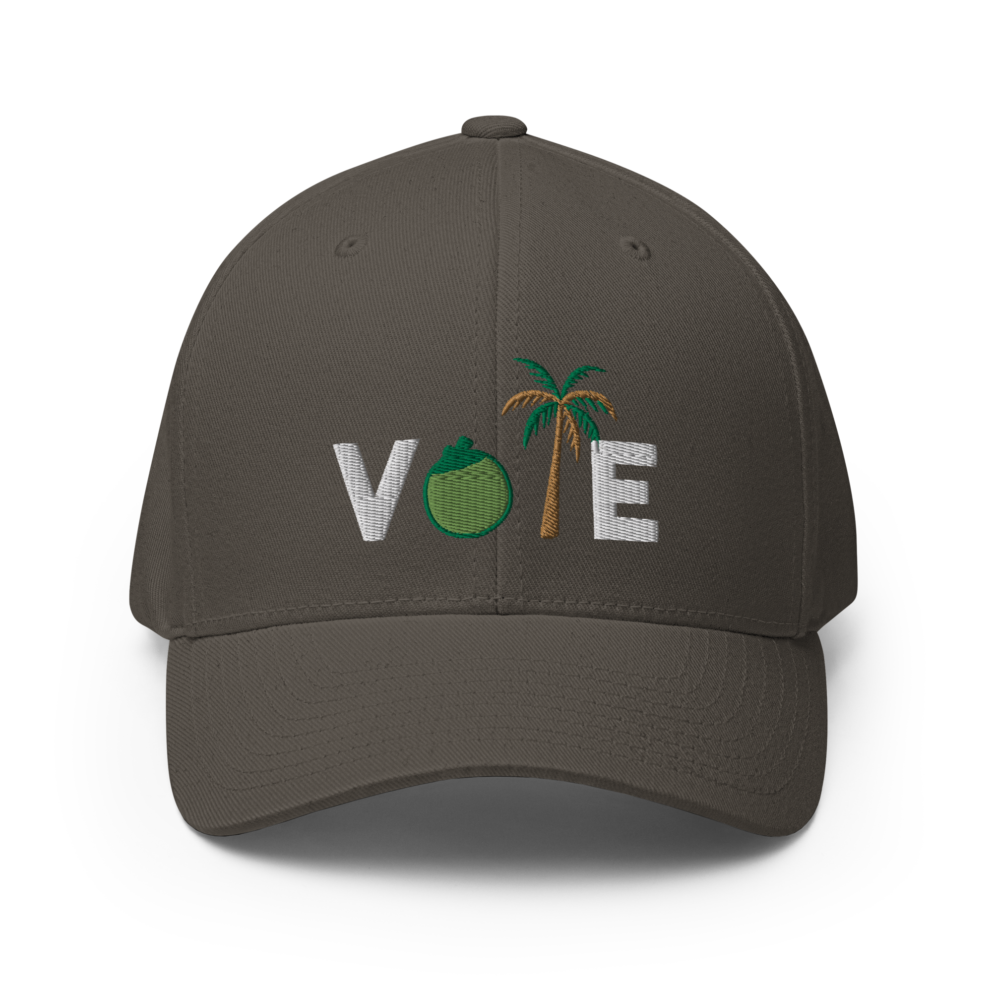 Coconut Tree Vote Flexfit Hat