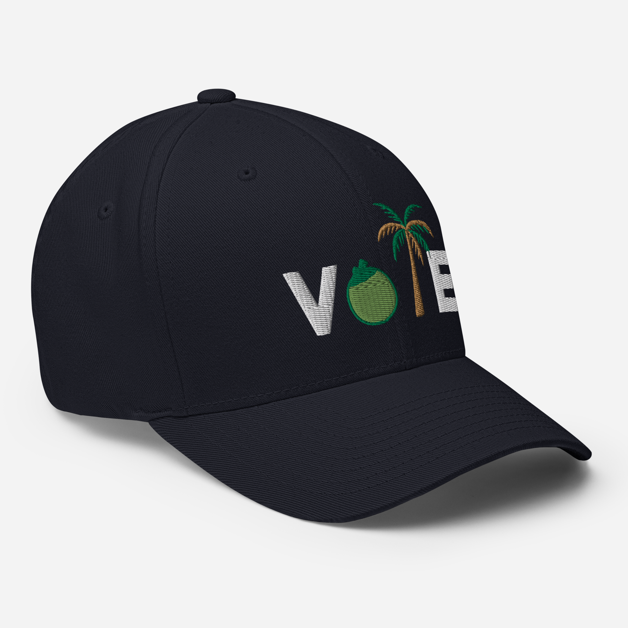 Coconut Tree Vote Flexfit Hat