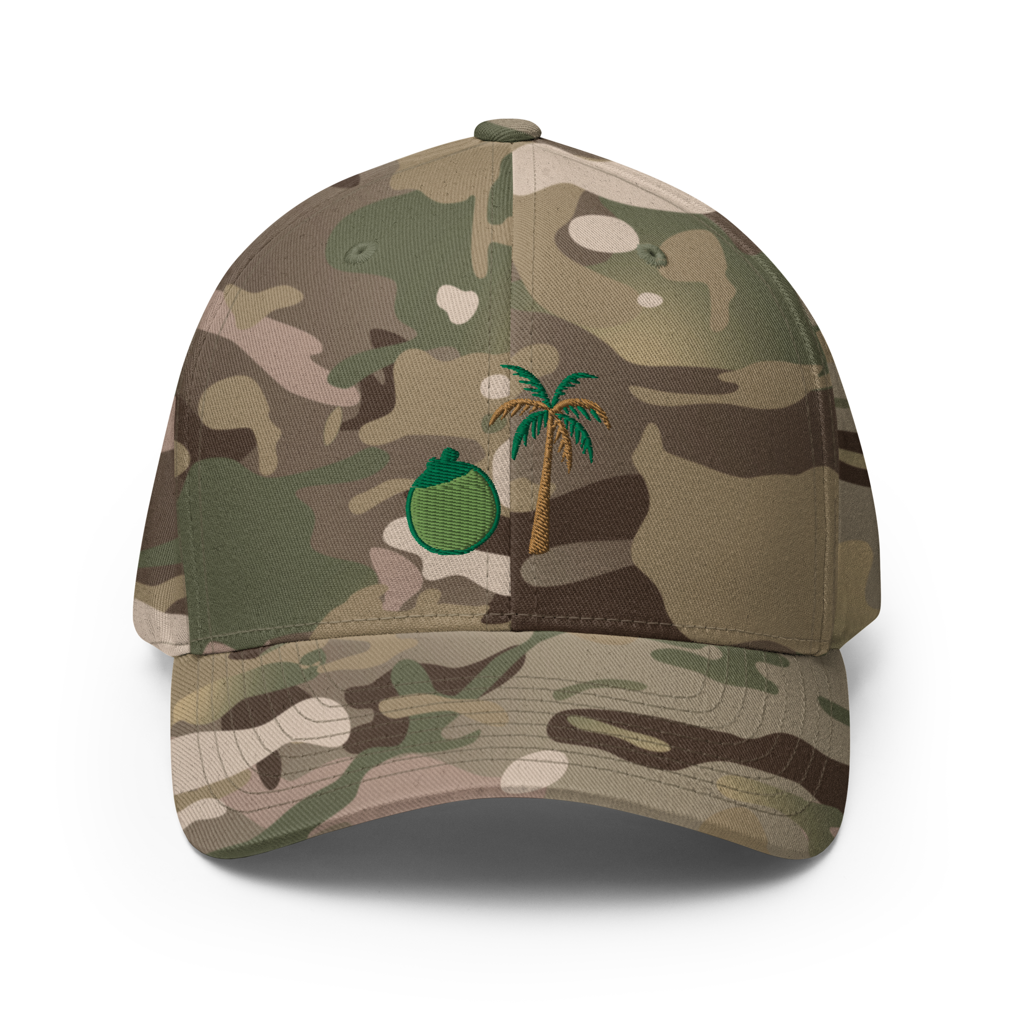 Coconut Tree Flexfit Hat