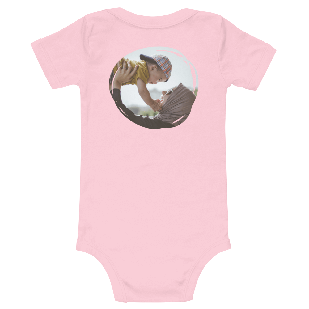 Custom Photo Baby Bodysuit | Back