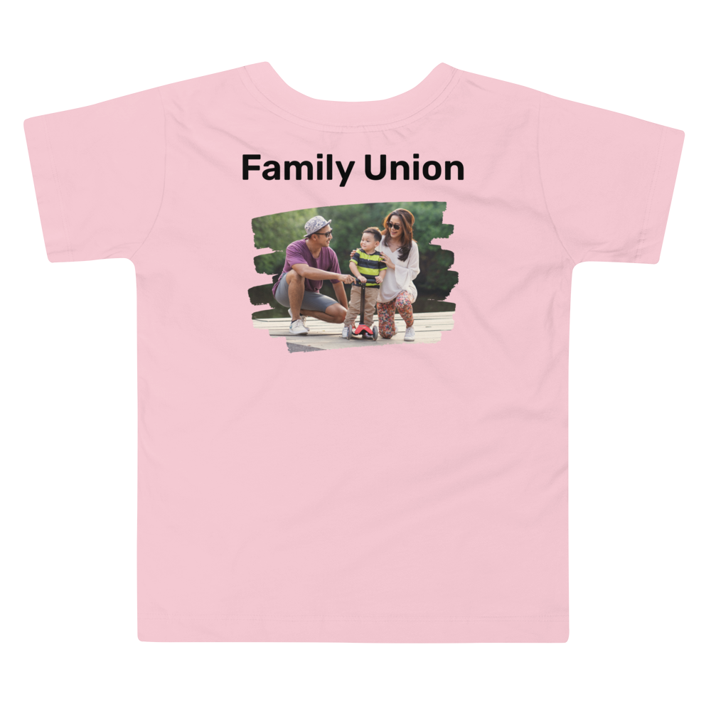 Custom Photo Toddler Tee | Back