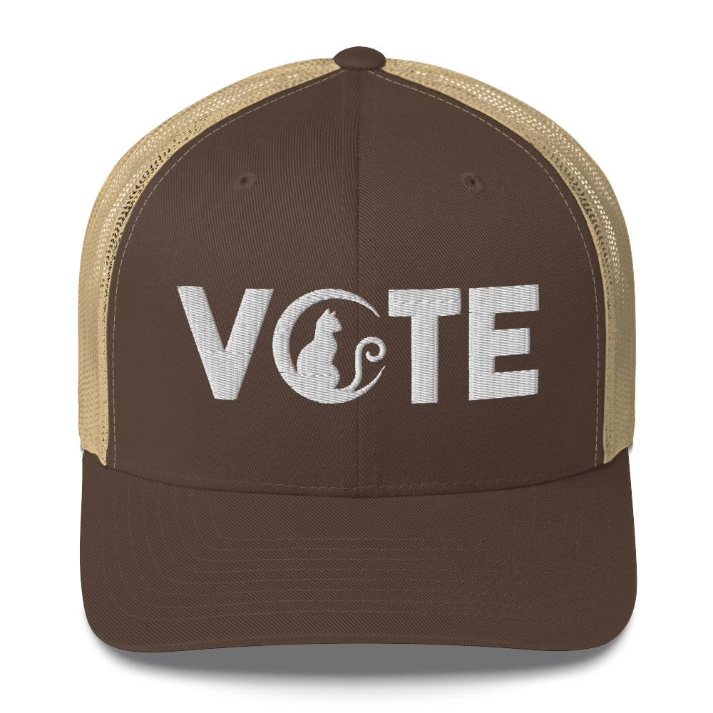 Cat Ladies Vote Trucker Hat