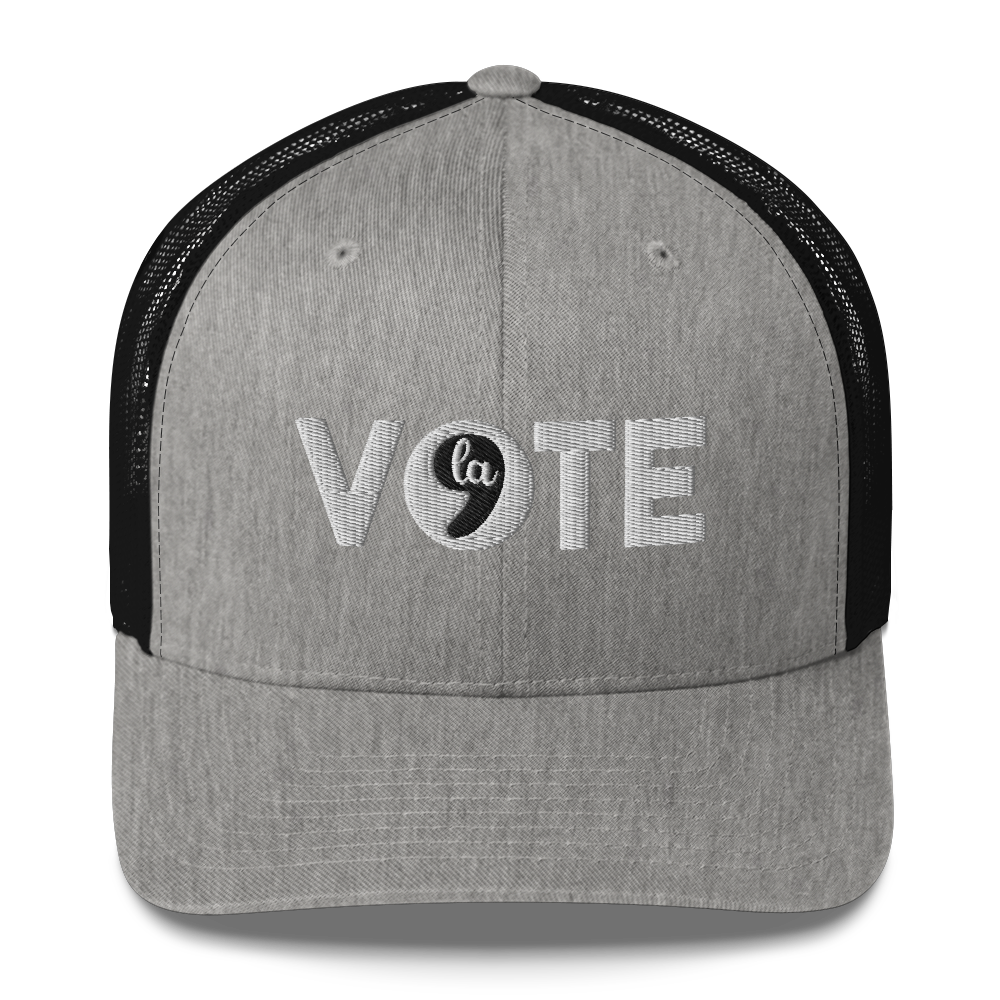 Vote Comma La Trucker Hat