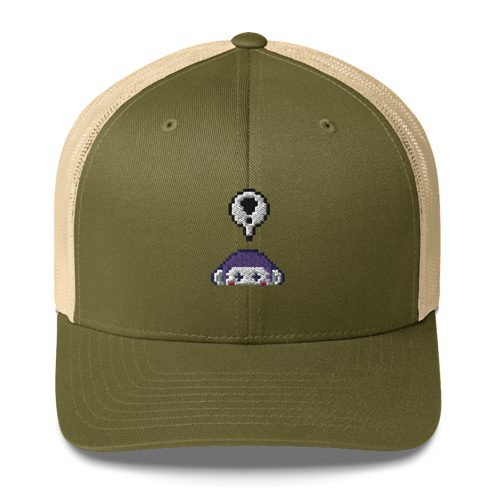 Pixelated Country Side Trucker Cap