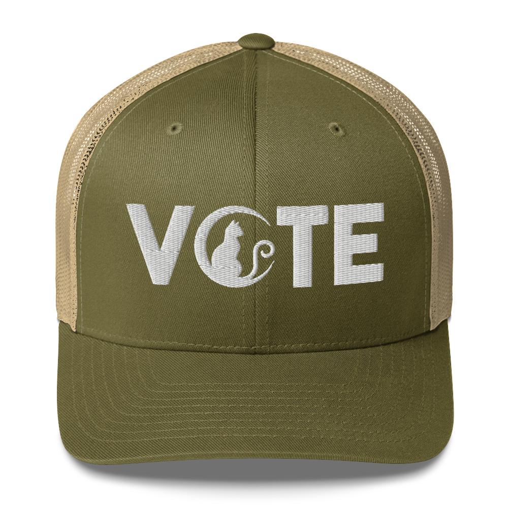 Cat Ladies Vote Trucker Hat