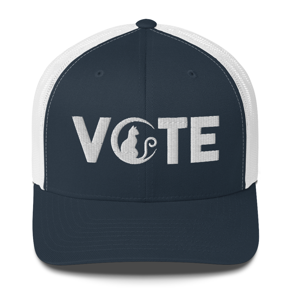 Cat Ladies Vote Trucker Hat