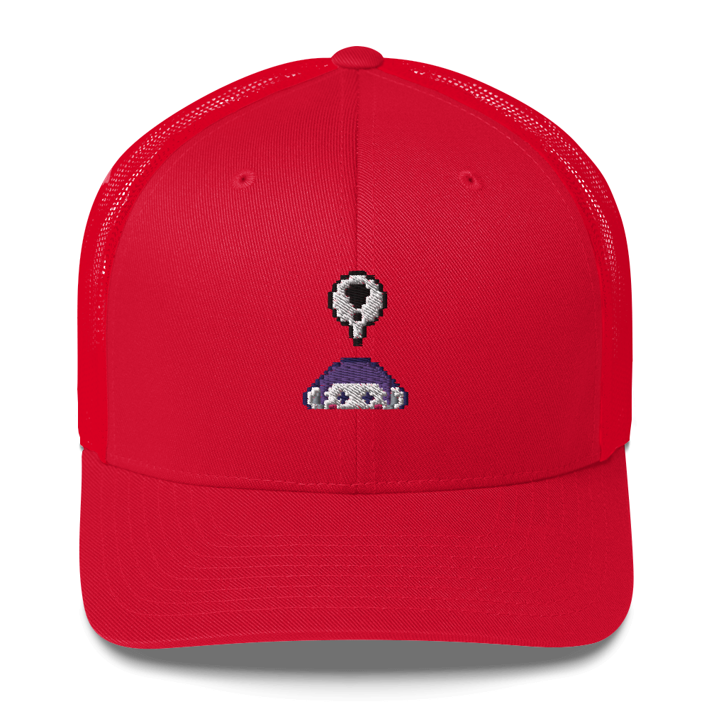 Pixelated Country Side Trucker Cap