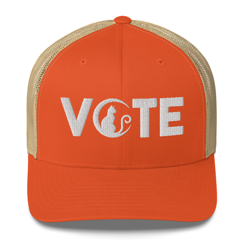 Cat Ladies Vote Trucker Hat