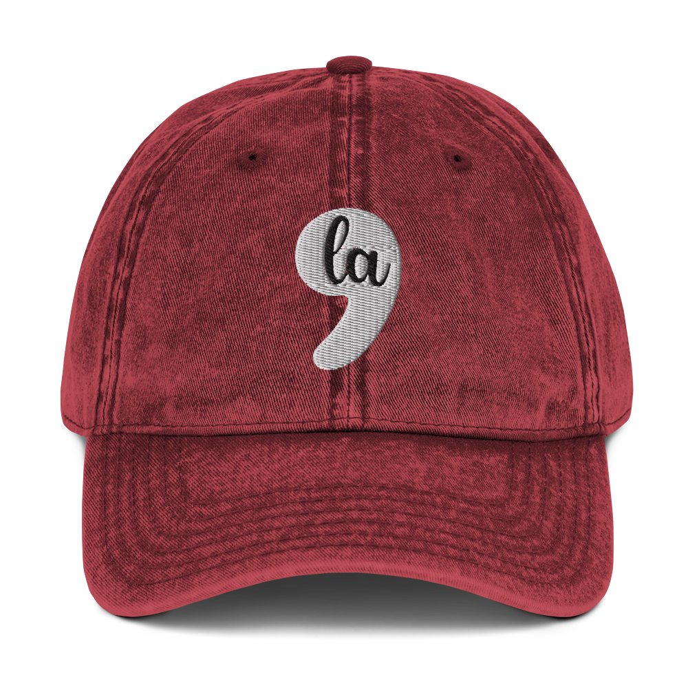 Comma La Vintage Dad Hat