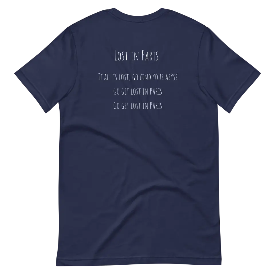 Lost in Paris Lyric Tee