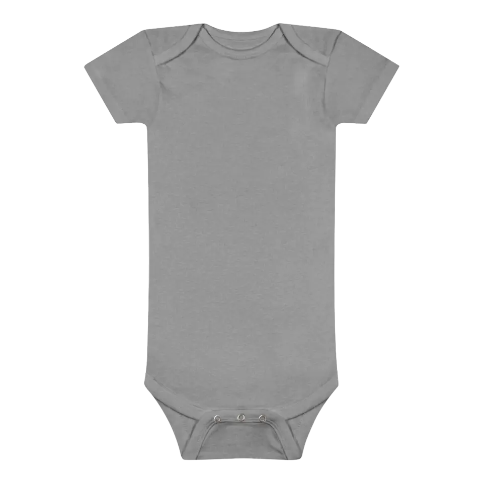 Custom Photo Baby Bodysuit | Front
