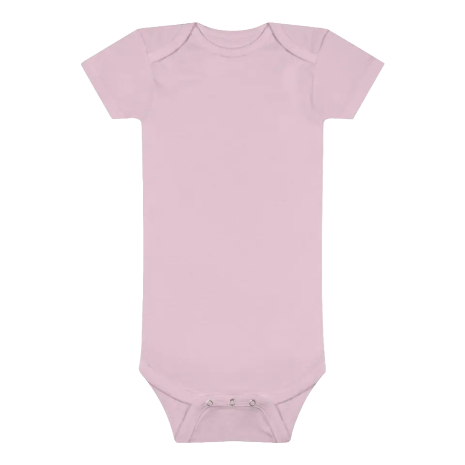 Custom Photo Baby Bodysuit | Front