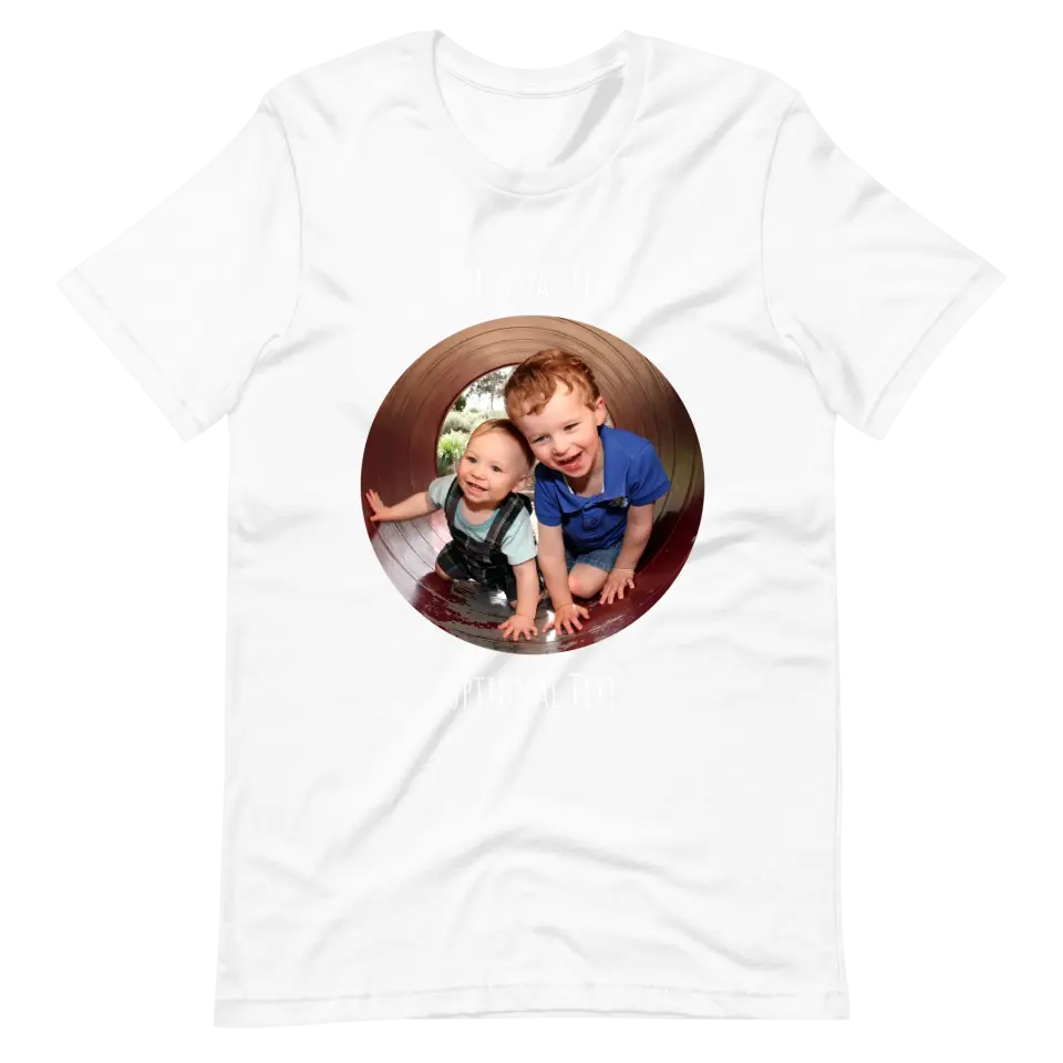 Custom Photo Tee | Circle Front